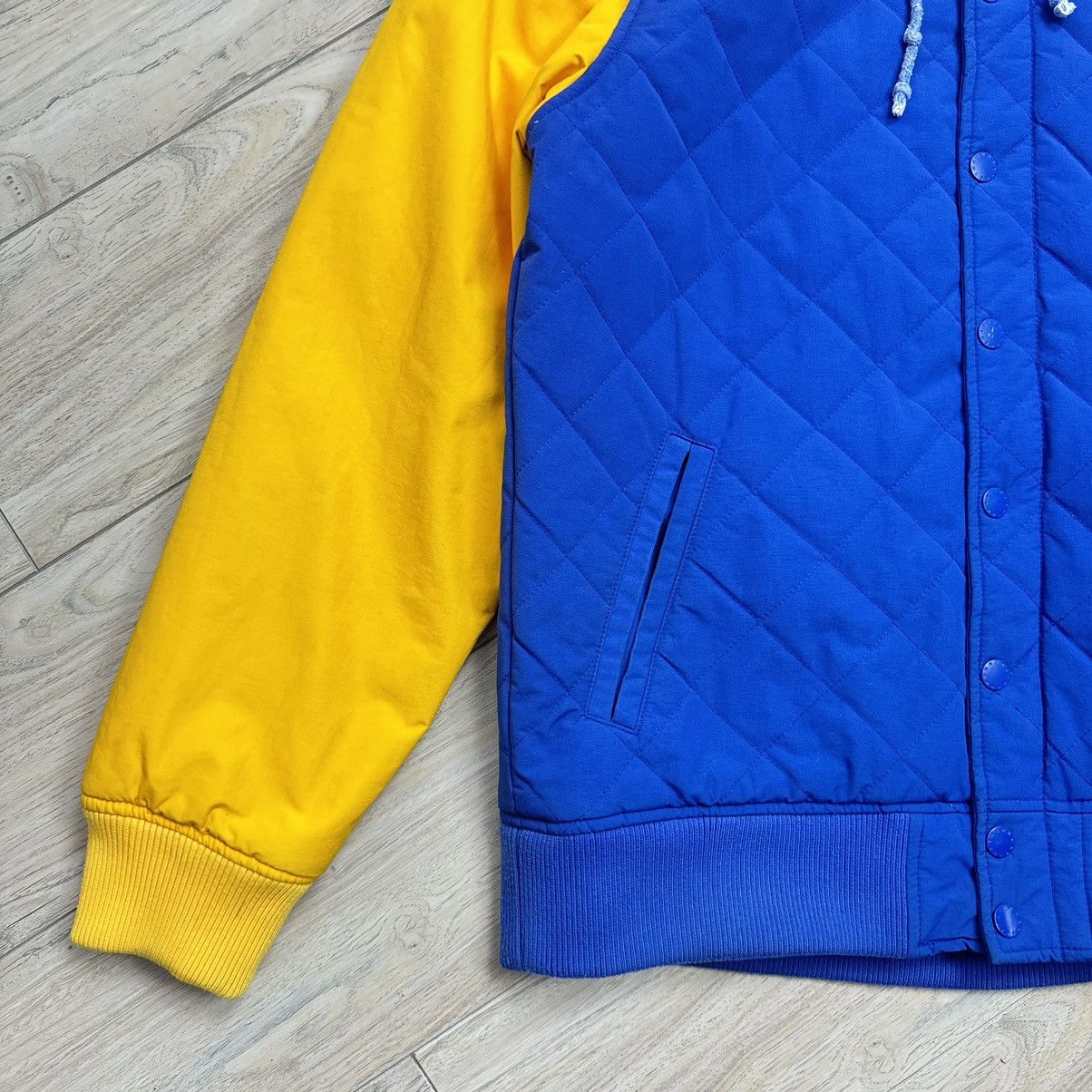 The Hundreds The Hundreds Vintage Hooded Quilted Varsity Bomber Jacket Size US L / EU 52-54 / 3 - 7 Thumbnail