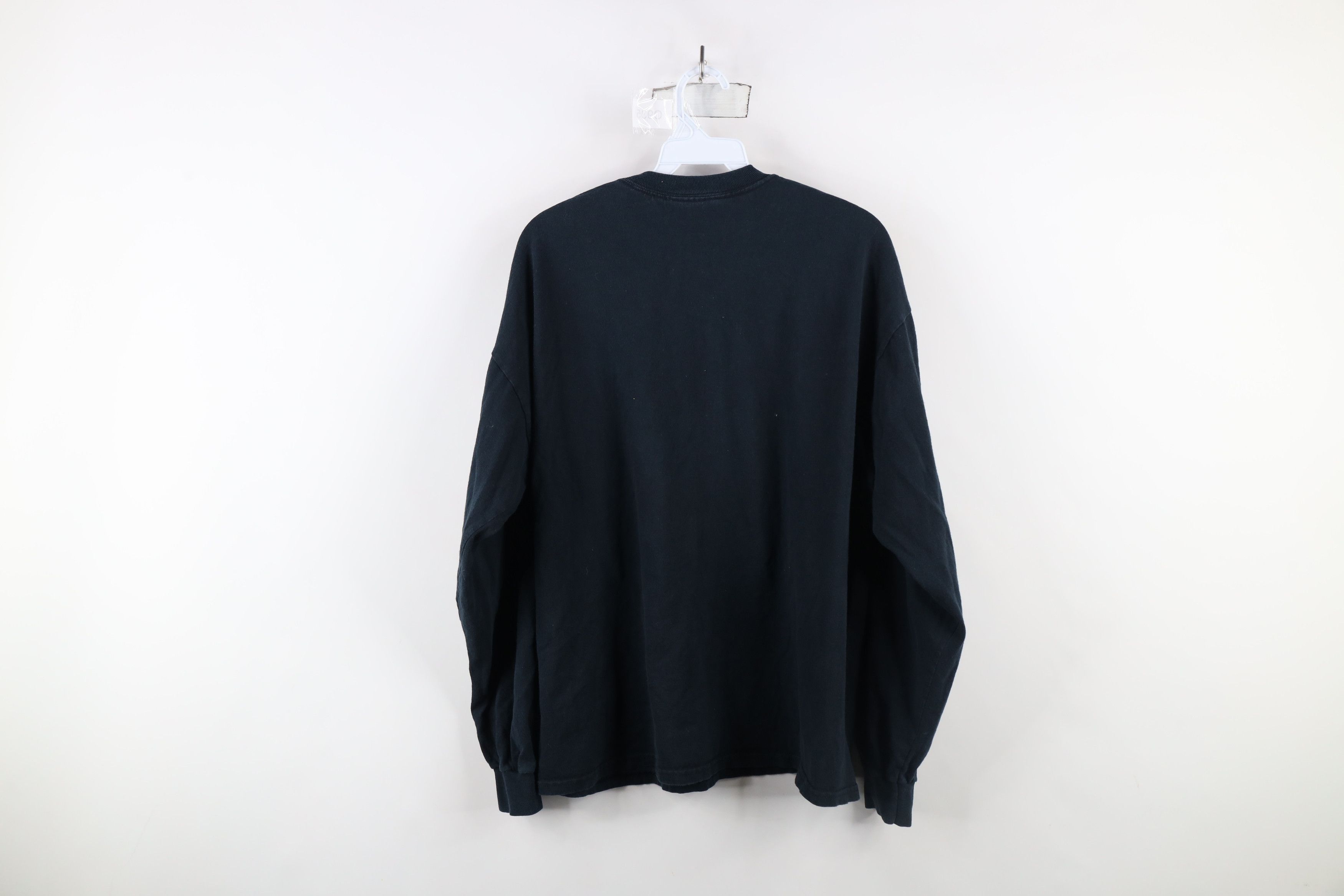 Vintage Vintage Y2K Streetwear Long Sleeve T-Shirt Black Cotton Size US XL / EU 56 / 4 - 8 Thumbnail
