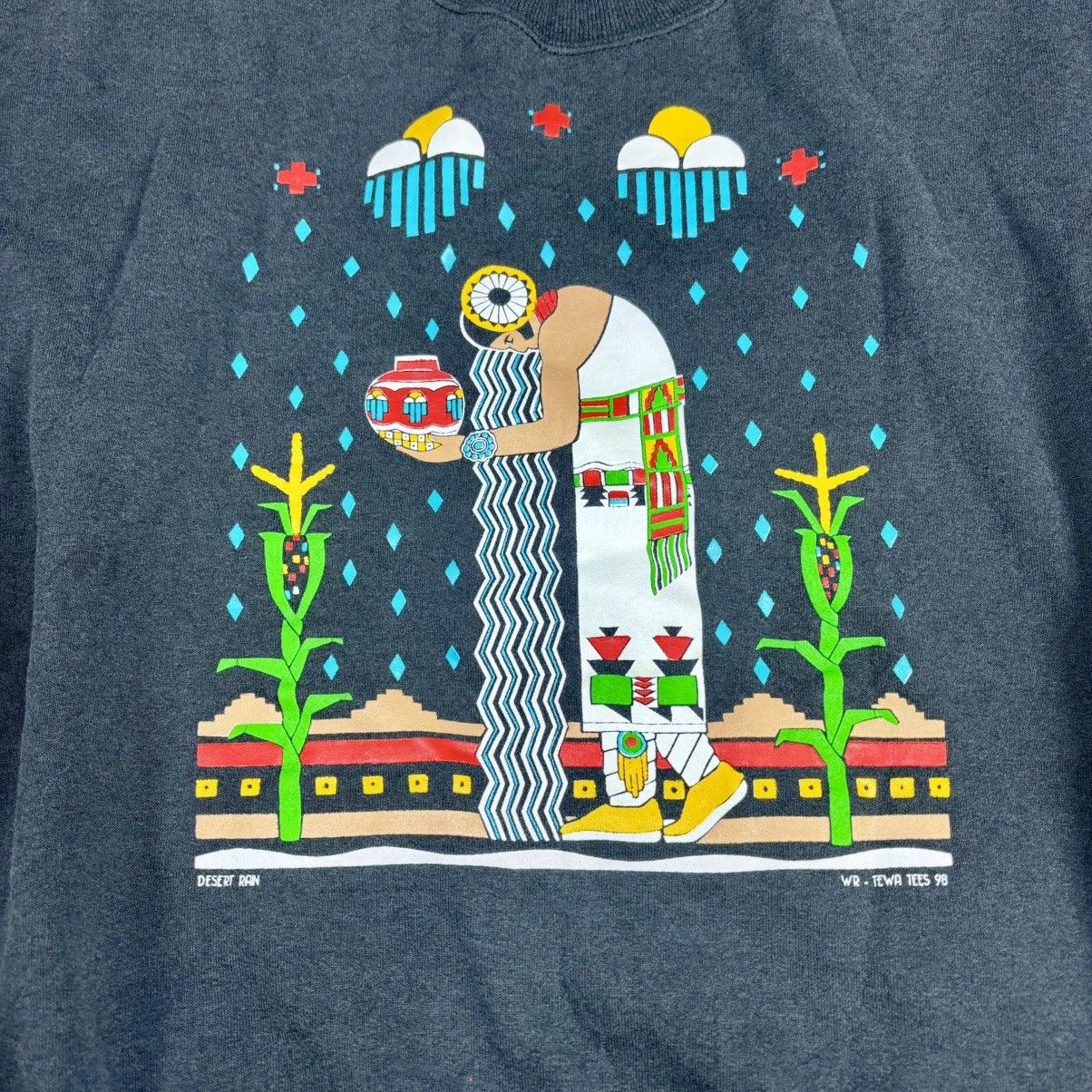 Other Desert Rain Tewa Tee 1998 Size XL Vintage 90s Crewneck Size US XL / EU 56 / 4 - 3 Thumbnail