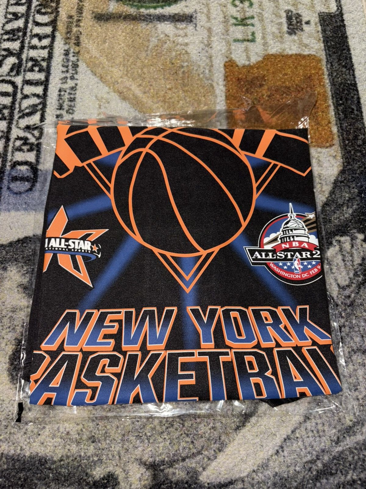 KITH X NEW YORK KNICKS VINTAGE TEE BLACK
