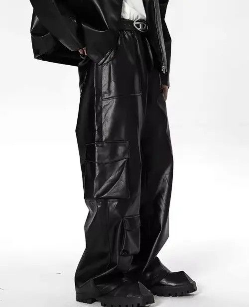 Jean Matsumoto x Han Pu Leather Pant Size US 28 / EU 44 - 3 Thumbnail