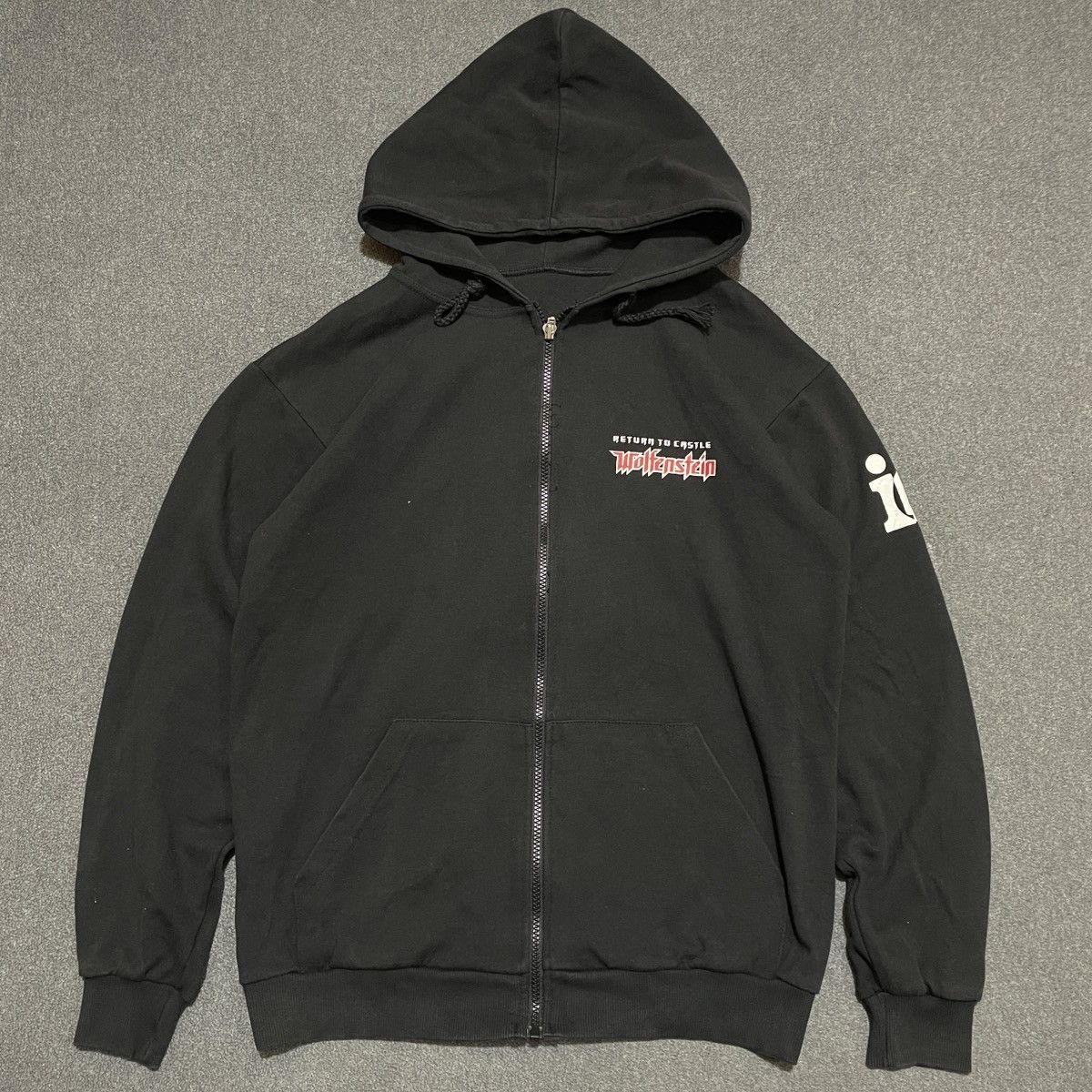 Playstation 00s Return To The Castle Wolfeinstein Game Promo Zip Hoodie Size US L / EU 52-54 / 3 - 1 Thumbnail