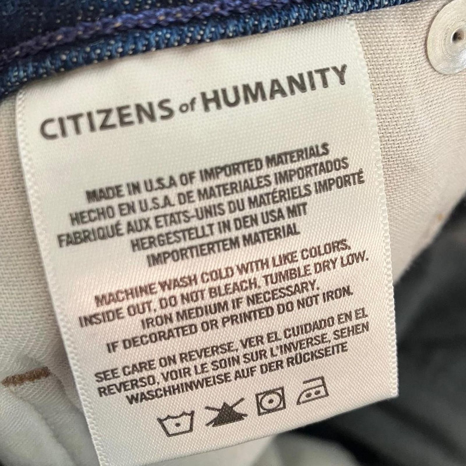 Citizens Of Humanity Citizens of Humanity Emerson Long slim boyfriend Denim Jeans Size US 29 - 7 Thumbnail