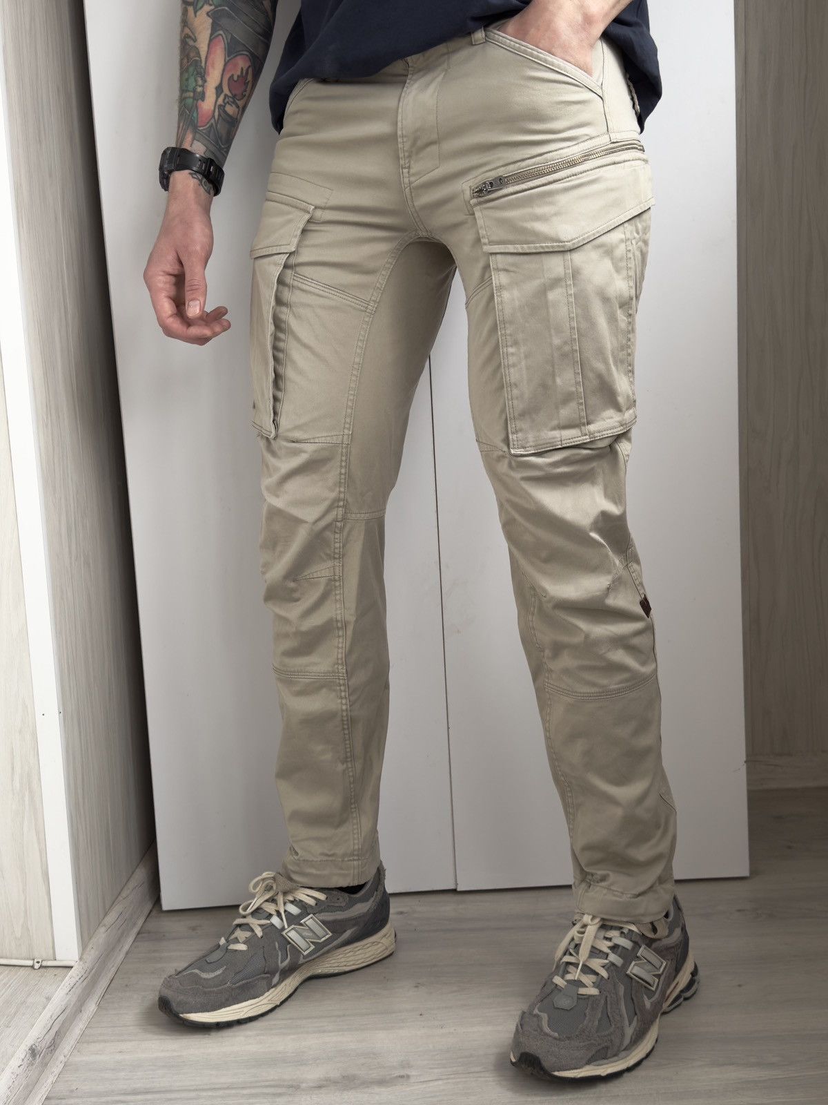 G-Star G-Star RAW Rovic Zip 3D Straight Tapered Cargos Size 30/32 Size US 30 / EU 46 - 1 Thumbnail