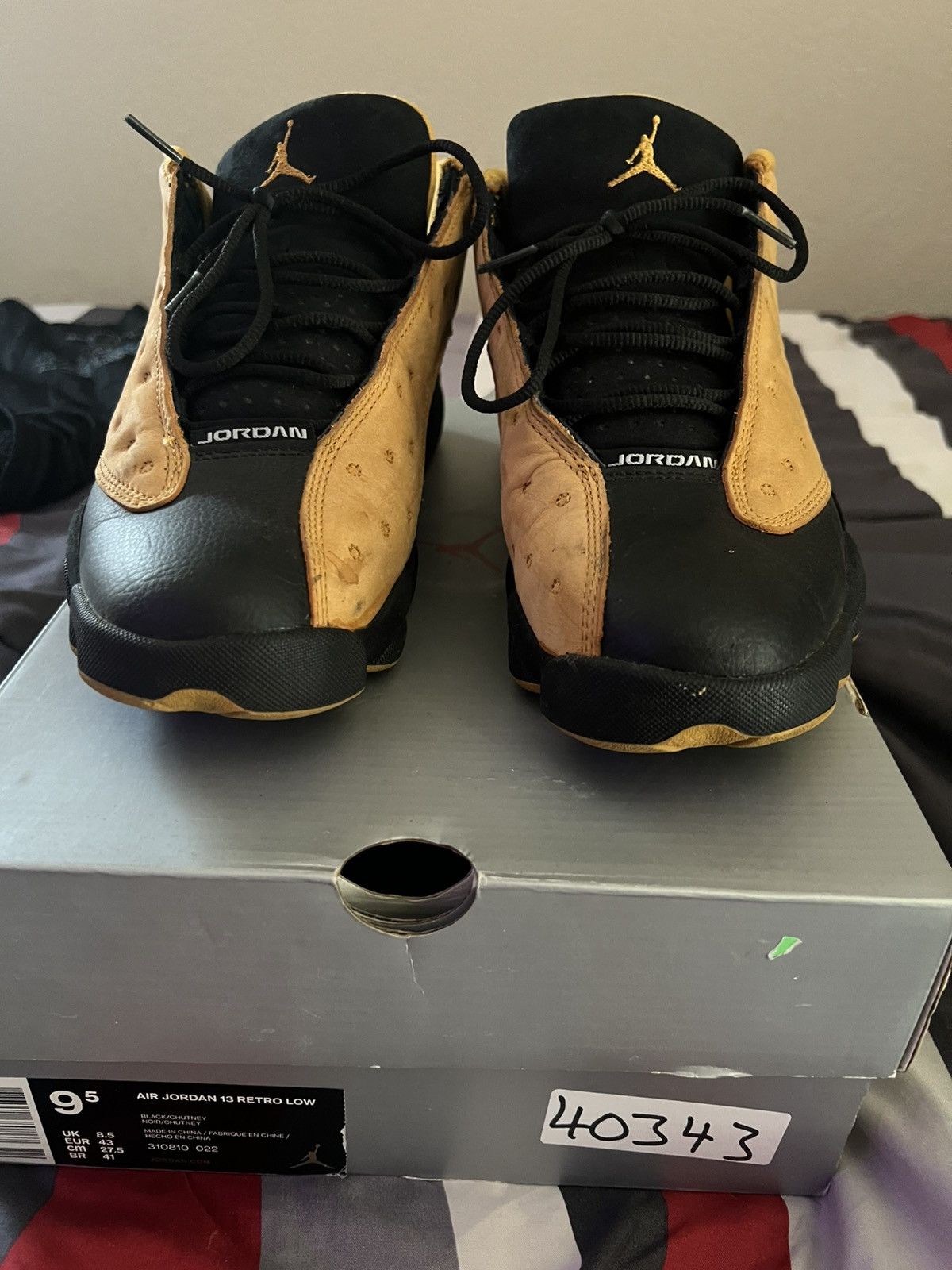 Jordan Brand Air Jordan 13 Retro Lows “Chutney” Size US 9.5 / EU 42-43 - 4 Thumbnail