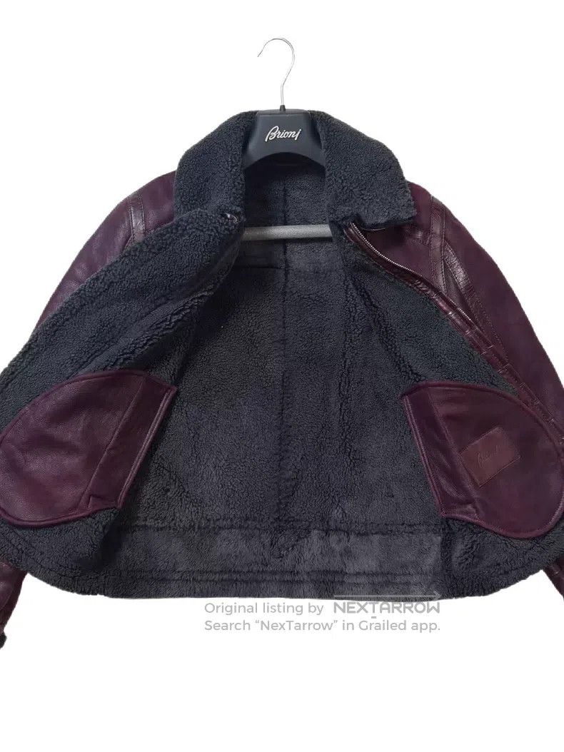 Brioni Brioni Top-grade crocodile leather patchwork fur-integrate Size US M / EU 48-50 / 2 - 4 Thumbnail