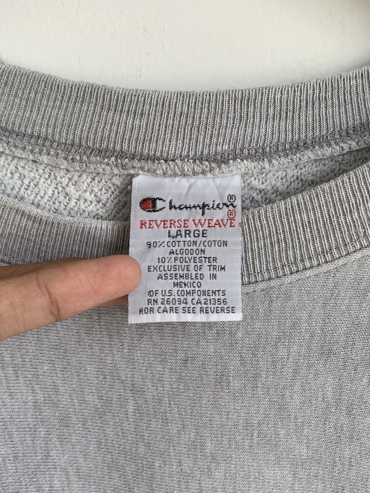 Vintage 90s Supreme x Champion Reverse Weave Sweatshirt