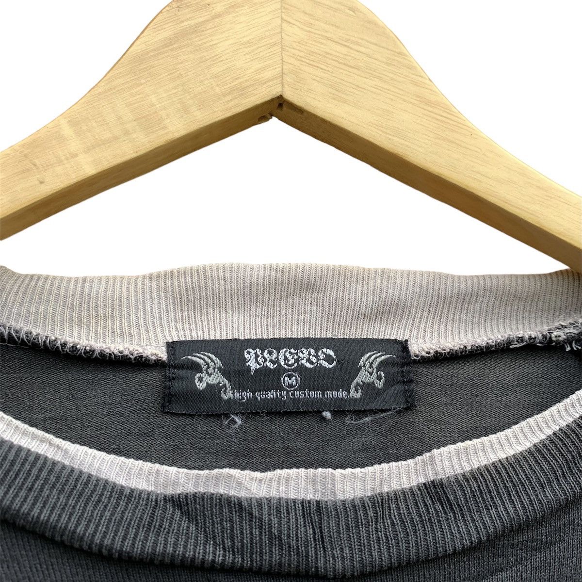 If Six Was Nine × Japanese Brand × Le Grande Bleu (L.G.B.) Crosses japanesbrand y2k poem longsleeave tee Size US L / EU 52-54 / 3 - 8 Thumbnail