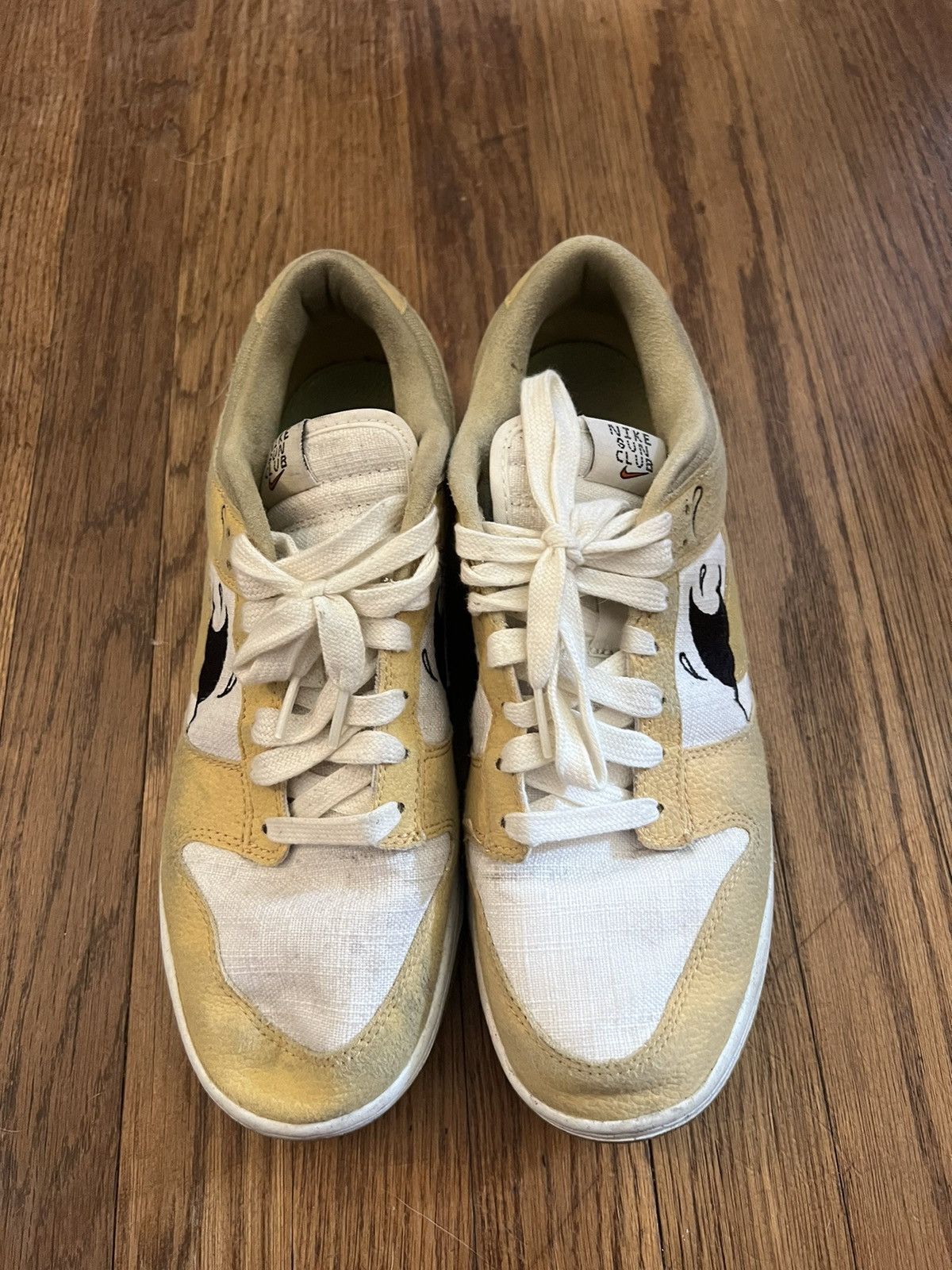 Nike SIZE 9.5 NIKE DUNK LOW RETRO NEXT NATURE SUN CLUB SHARK FIN Size US 9.5 / EU 42-43 - 4 Thumbnail