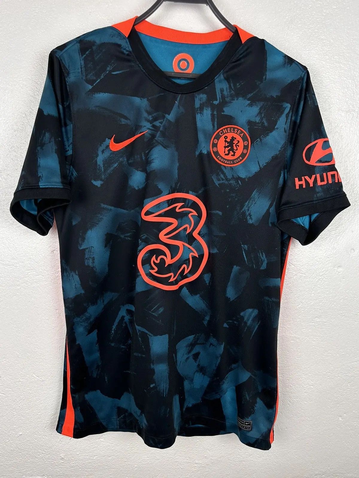 Chelsea Soccer Nike x Chelsea 2021/22 Third Kit #19 Mount Mason Jersey Size US L / EU 52-54 / 3 - 5 Thumbnail