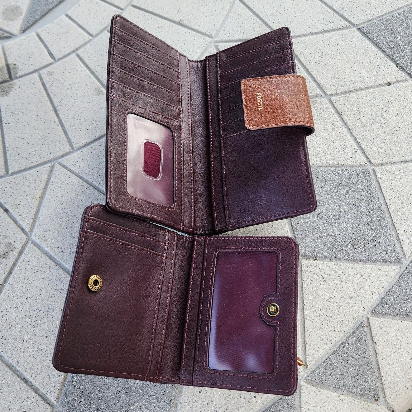 Fossil Fossil Rachel Hearts Vegan Leather Tote & BiFold Wallets Set Size ONE SIZE - 9 Thumbnail