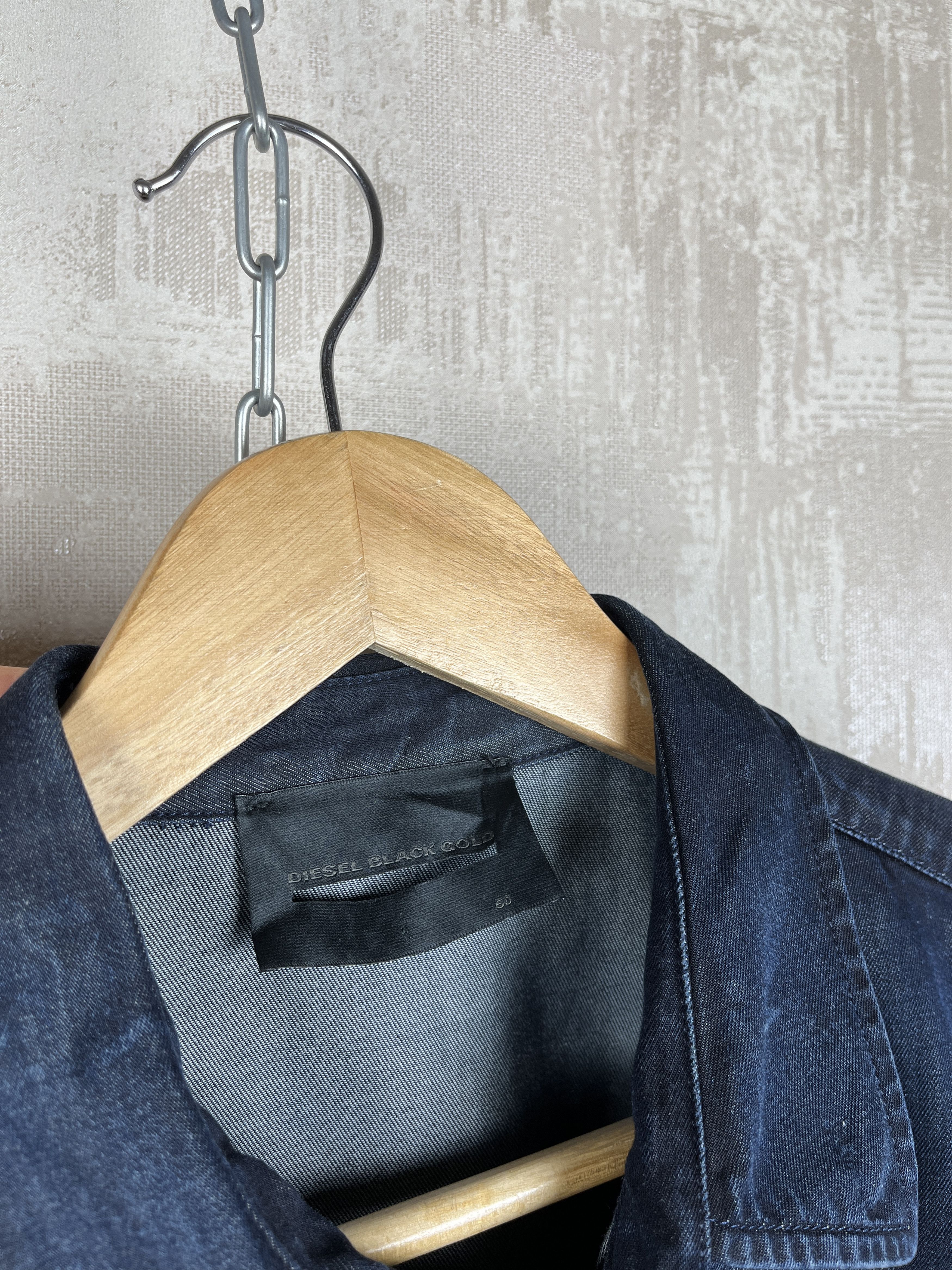 Diesel Black Gold Diesel Black Gold Western Snap Button L/S Jeans Shirt Size US L / EU 52-54 / 3 - 5 Thumbnail