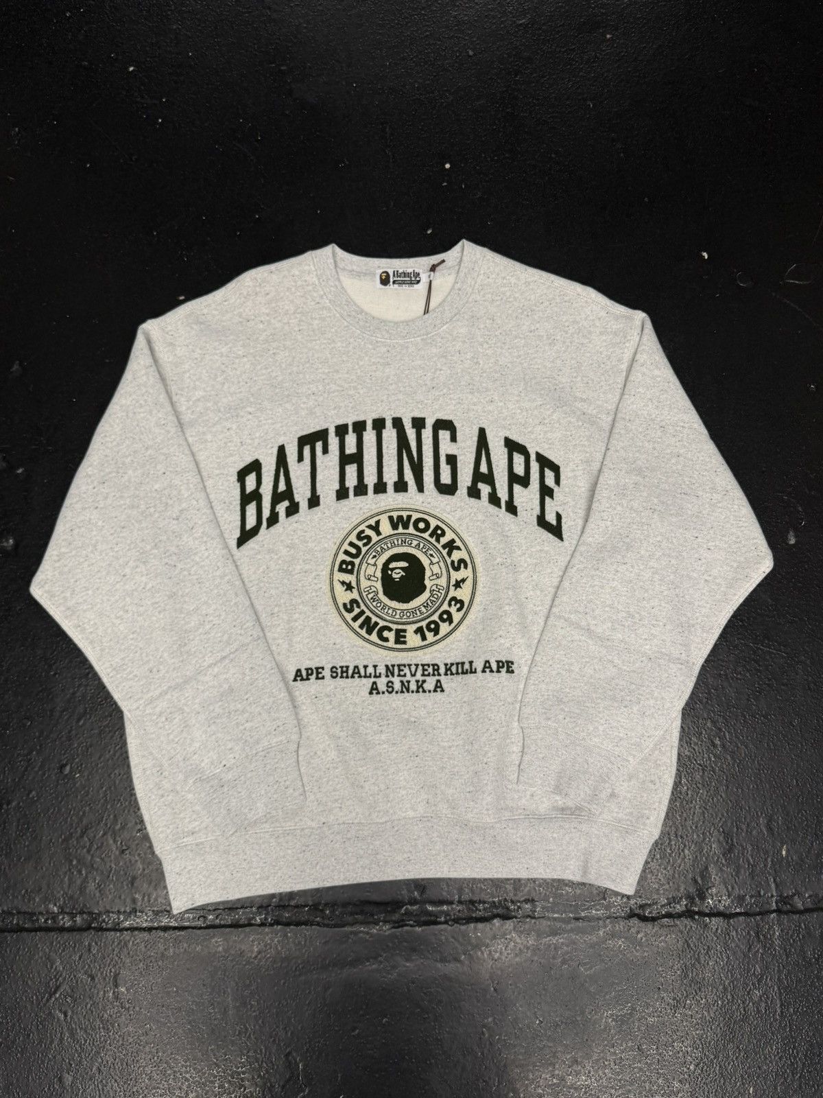 Bape Bape College Sweatshirt Size US XL / EU 56 / 4 - 1 Thumbnail