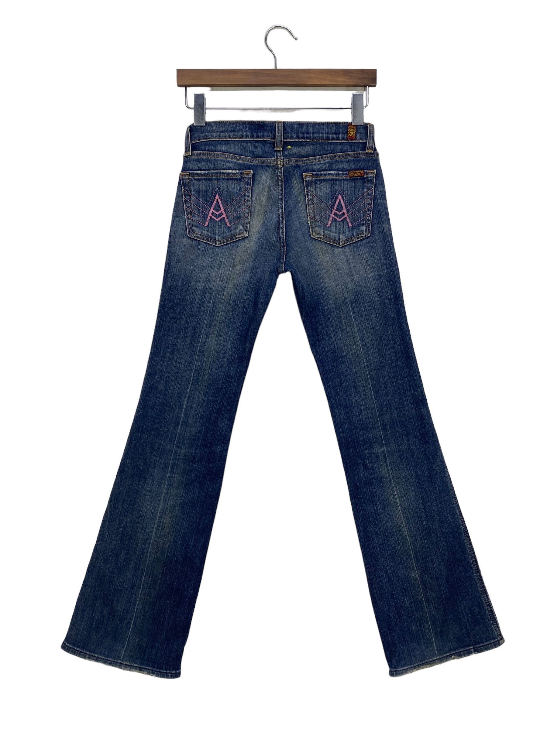 image of 7 For All Mankind Jeans Flare Jeans in Blue, Women's (Size 23)