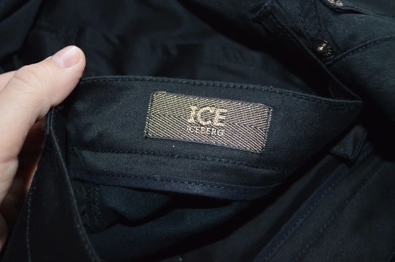 Iceberg ICE Iceberg Premium Black Skinny Pants, Classic, S/M, Size 30" / US 8 / IT 44 - 6 Thumbnail