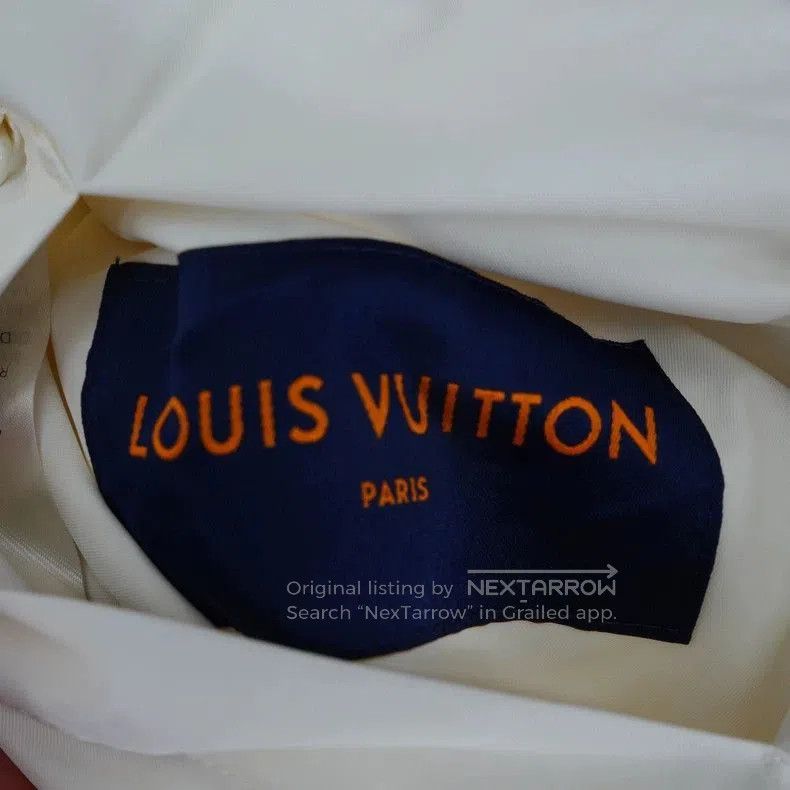 Louis Vuitton white louis vuitton reversible windbreaker jacket. Size US L / EU 52-54 / 3 - 3 Thumbnail