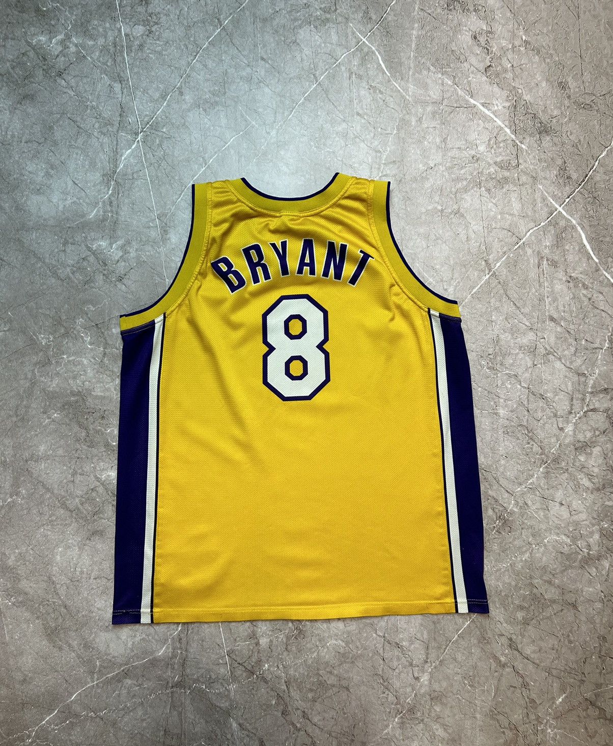 Kobe Bryant Lakers Champion NBA Basketball Jersey