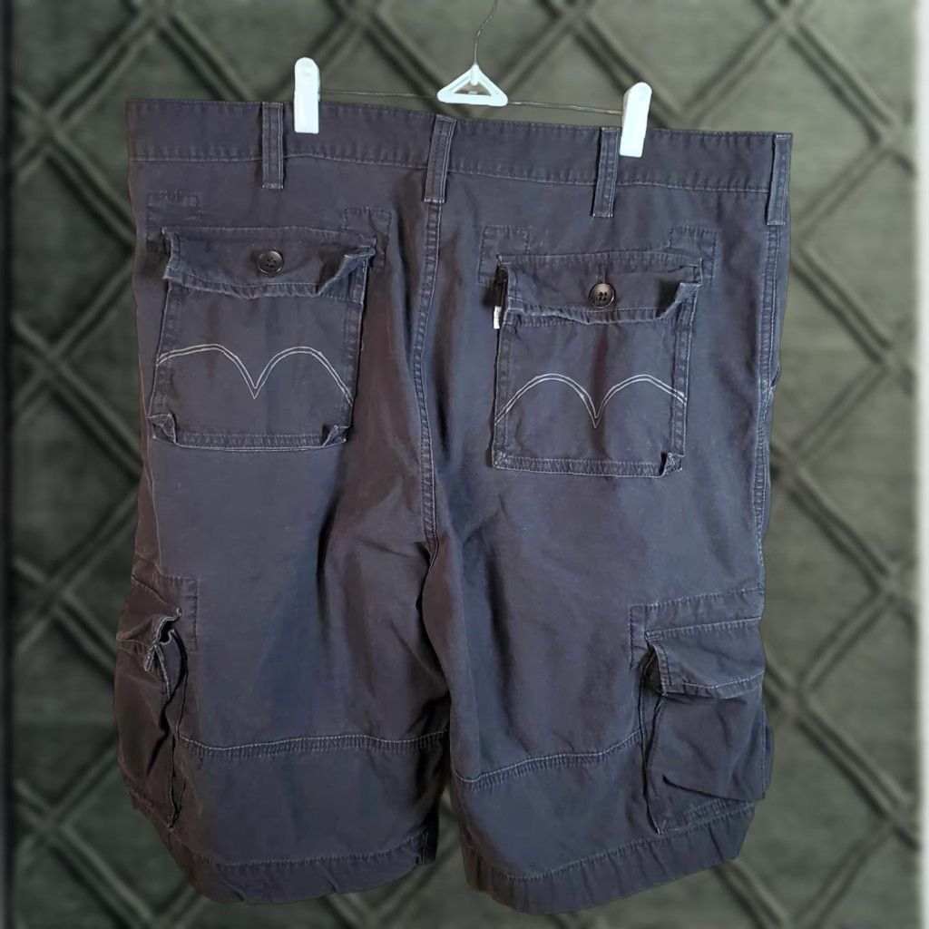 Levi's Levi’s Cargo Shorts Men’s 42 Black Two Horse Brand Utility Pockets Workwear Size US 40 / EU 56 - 1 Thumbnail