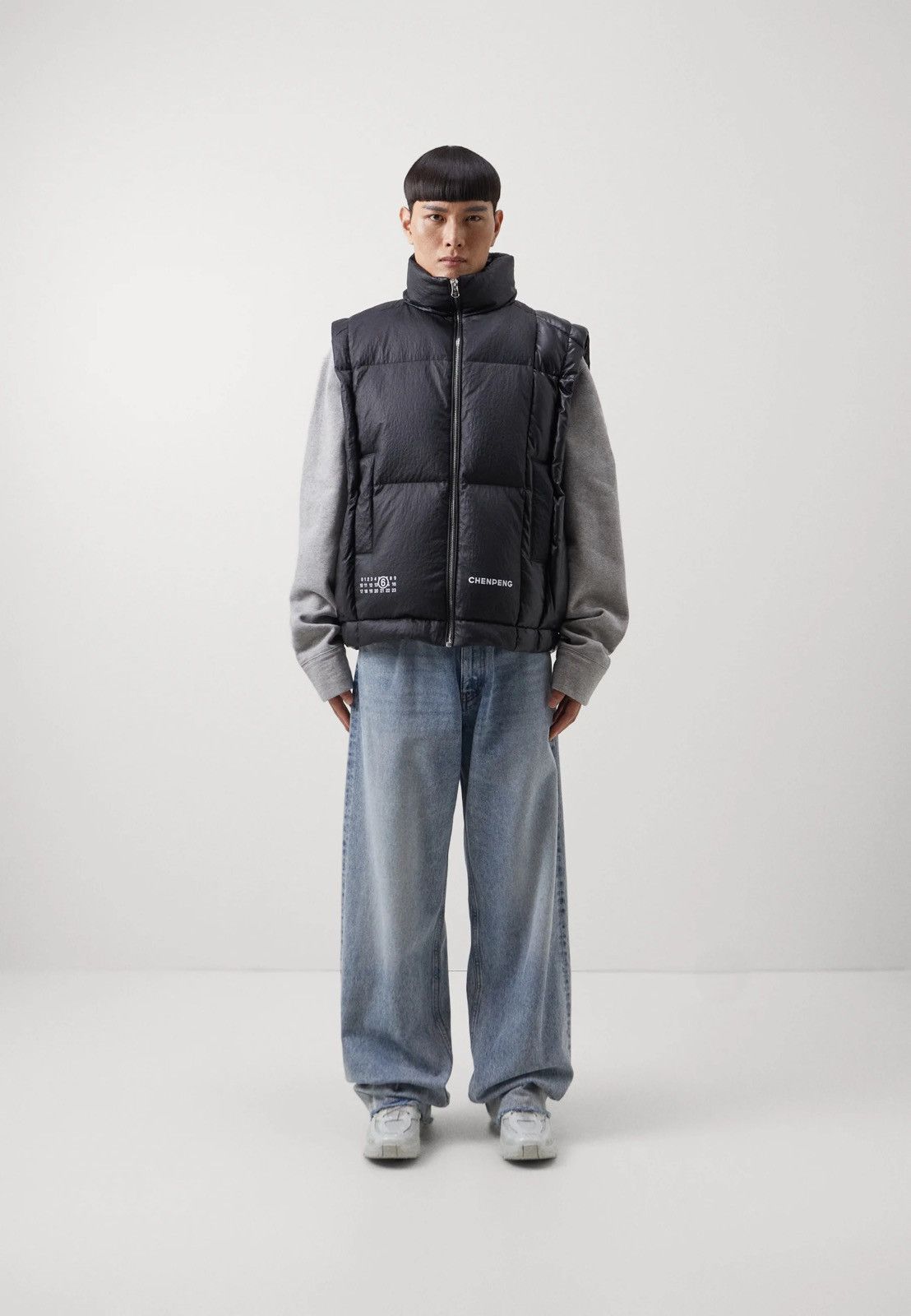Maison Margiela !DS! AW23 Maison Margiela Chenpeng Black Puffer Gilet Vest Size US M / EU 48-50 / 2 - 3 Thumbnail