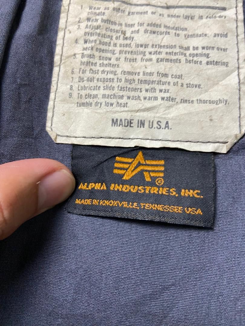 Alpha Industries Vintage Alpha Industries Field Jacket (189) Size US XL / EU 56 / 4 - 3 Thumbnail