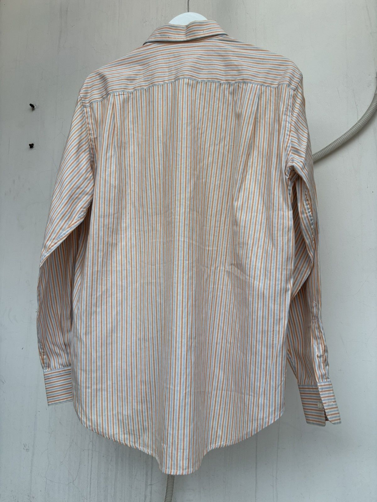 Loro Piana Striped Cotton Shirt Size US XL / EU 56 / 4 - 2 Thumbnail