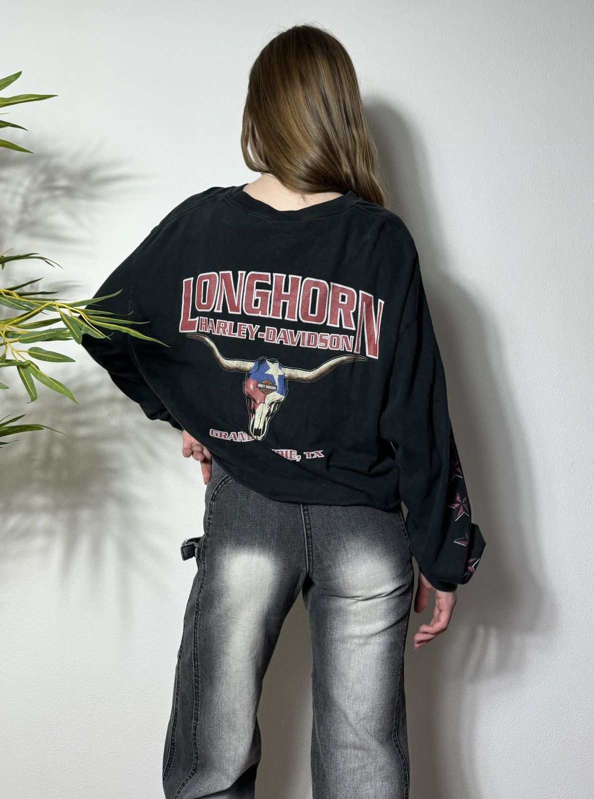 Harley Davidson HARLEY DAVIDSON VINTAGE 2004’s Y2K LONG SLEEVE Size L / US 10 / IT 46 - 1 Thumbnail