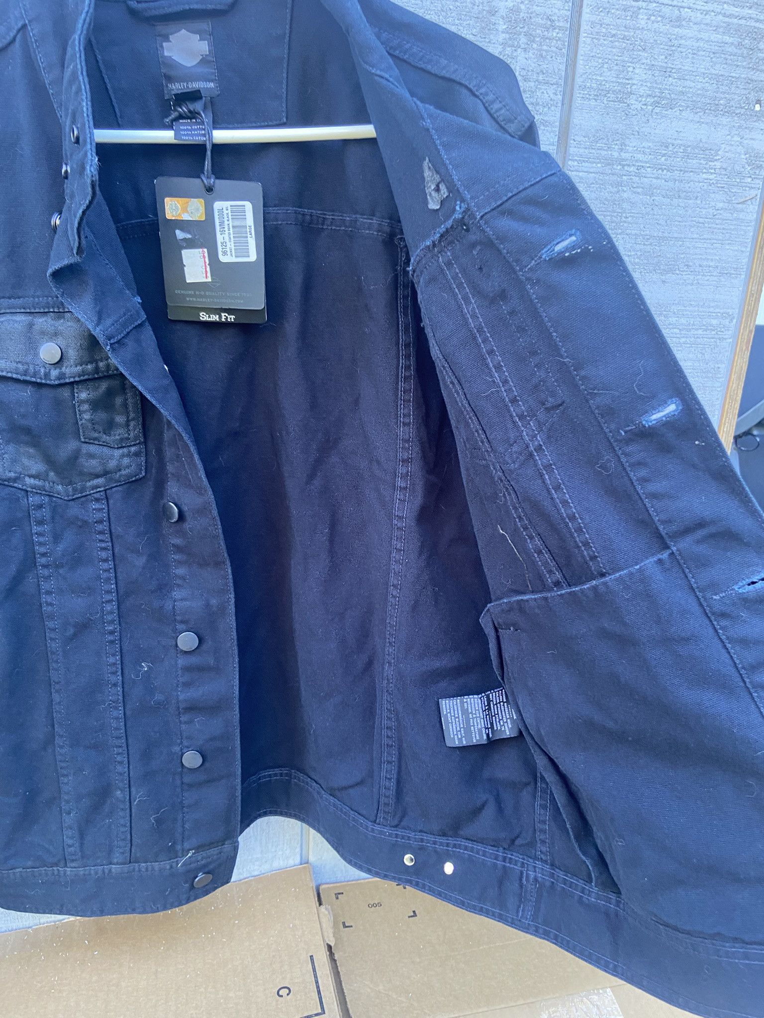Harley Davidson Harley Davidson Fischers Trucker Denim Jacket Large NEW Size US L / EU 52-54 / 3 - 10 Thumbnail
