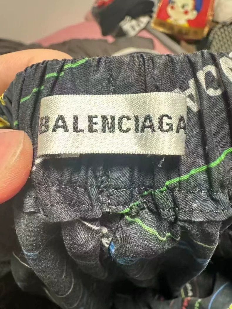 Balenciaga Balenciaga Color Bullet Screen Pants Wide Leg Pants Size US 36 / EU 52 - 3 Thumbnail