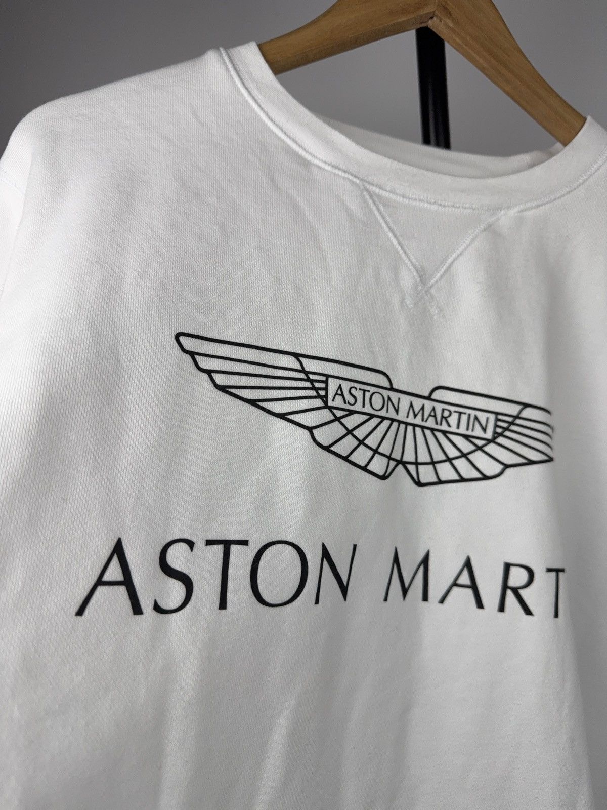 Hackett Racing Aston Martin AMR Hackett London White Sweatshirt Size US L / EU 52-54 / 3 - 9 Thumbnail