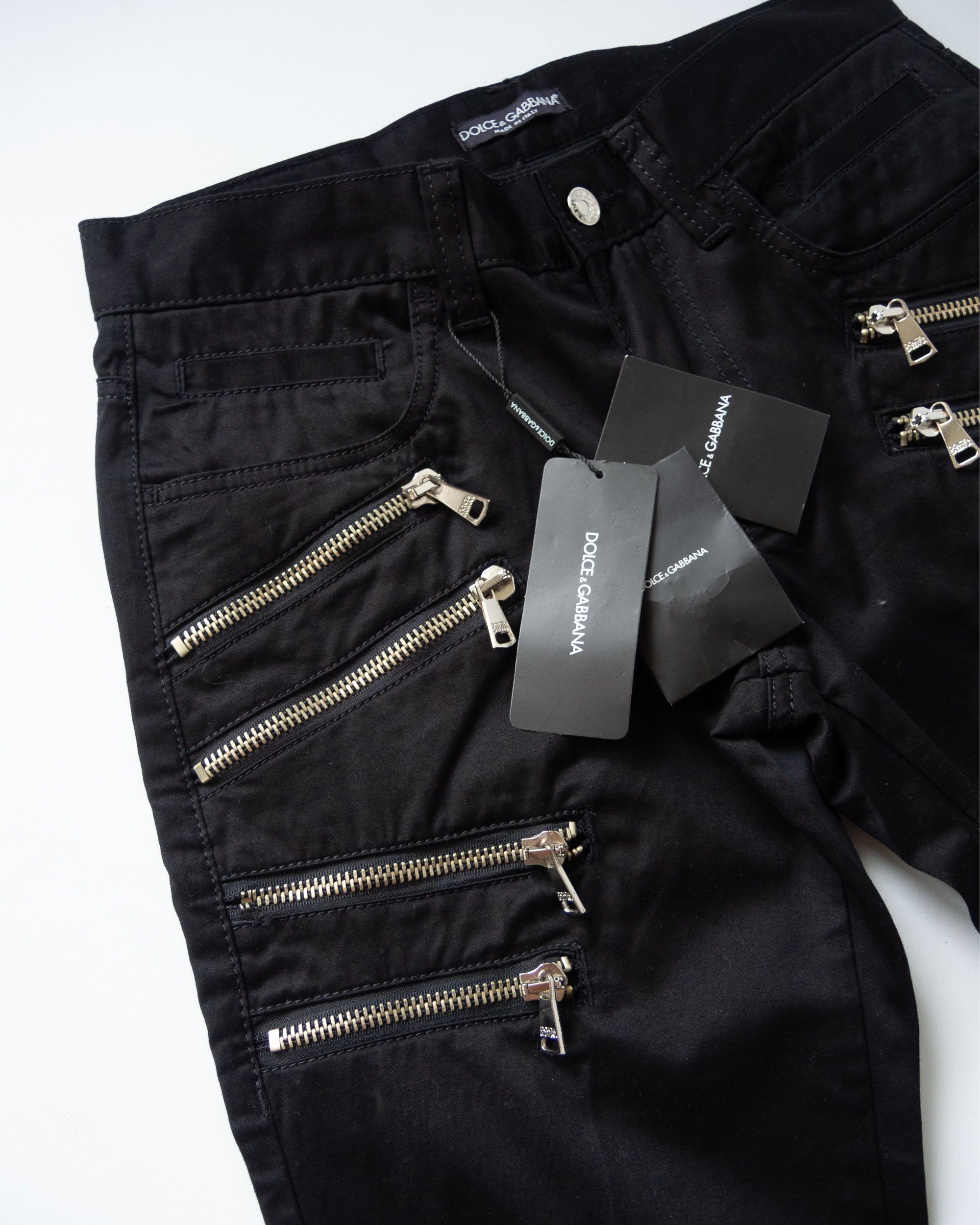 Dolce & Gabbana Dolce & Gabbana zipper pants Size US 30 / EU 46 - 4 Thumbnail