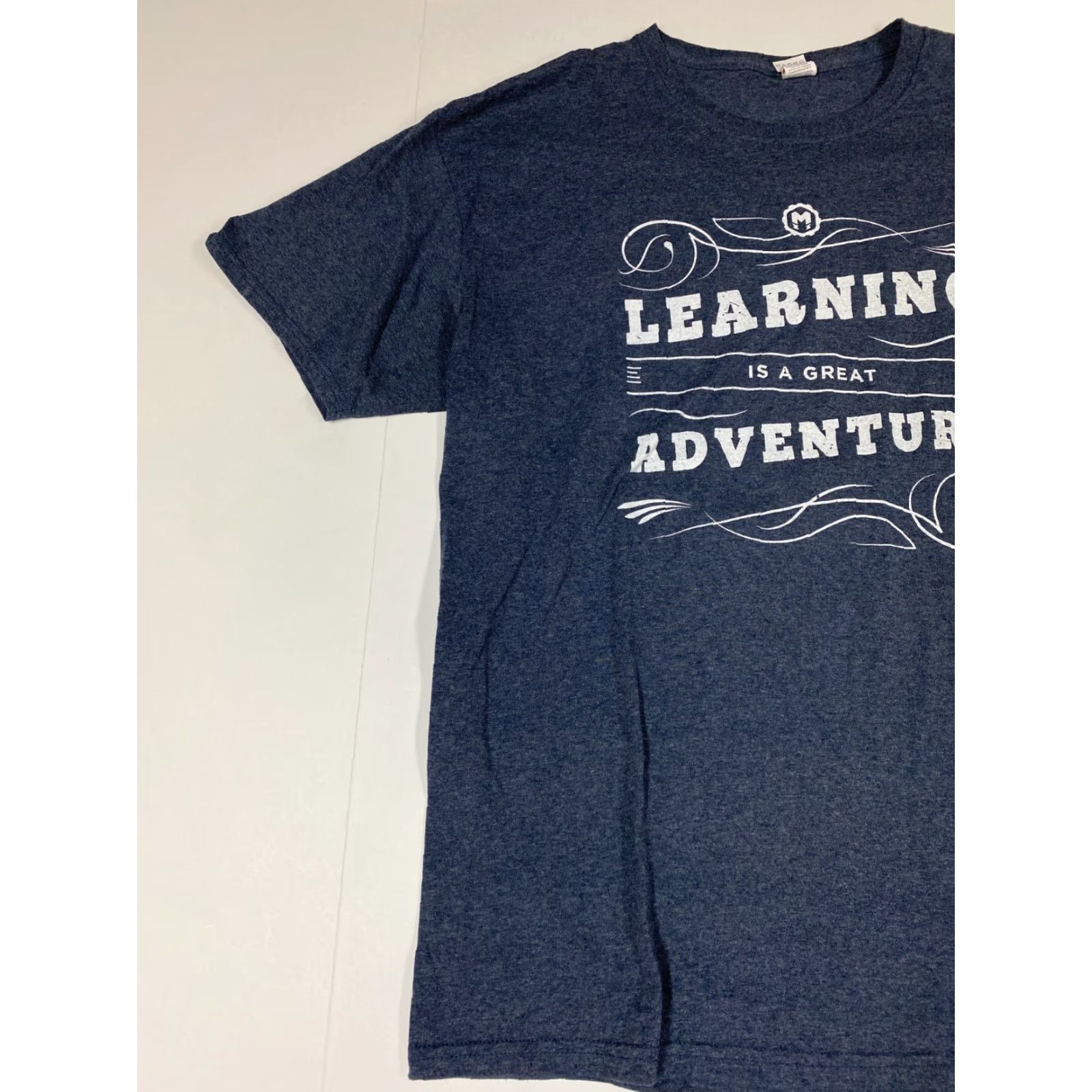 Fruit Of The Loom Learning Mens shirt L blue Great Adventure T-Shirt Fruit of the Loom Crew Neck Short Sleeve Cotton Logo Harry Potter Classic 90s Mens Regular None Size US L / EU 52-54 / 3 - 3 Thumbnail