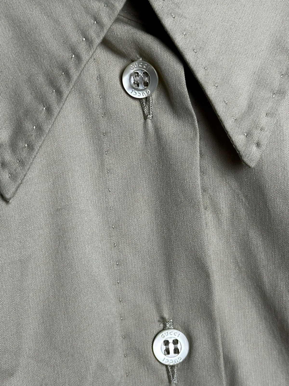 Gucci Gucci Tom Ford Ruched Fitted Shirt Size M / US 6-8 / IT 42-44 - 7 Thumbnail