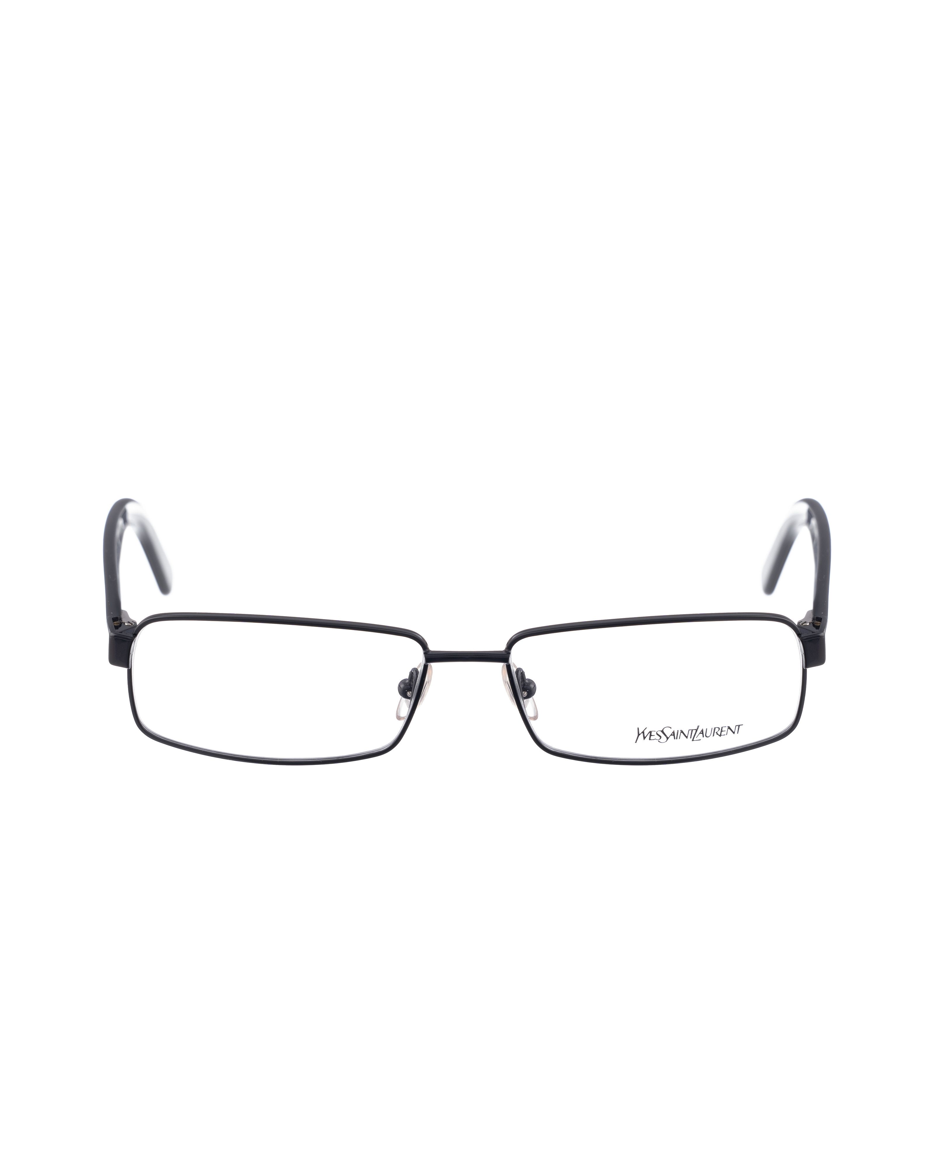 Yves Saint Laurent Yves Saint Laurent 00s Full Black Classic Glasses Size ONE SIZE - 2 Thumbnail