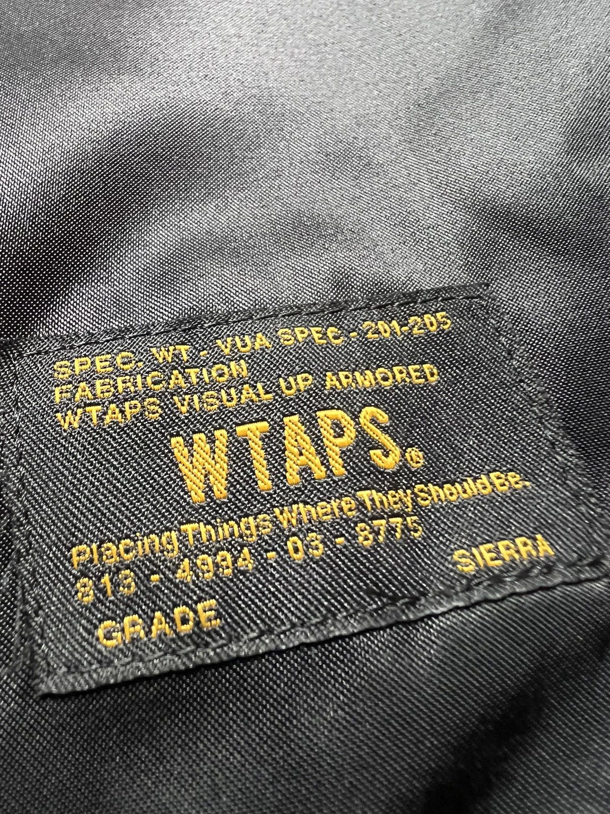 Wtaps Wtaps Team Jacket Nylon Twill Embroidered Design Size US S / EU 44-46 / 1 - 10 Thumbnail