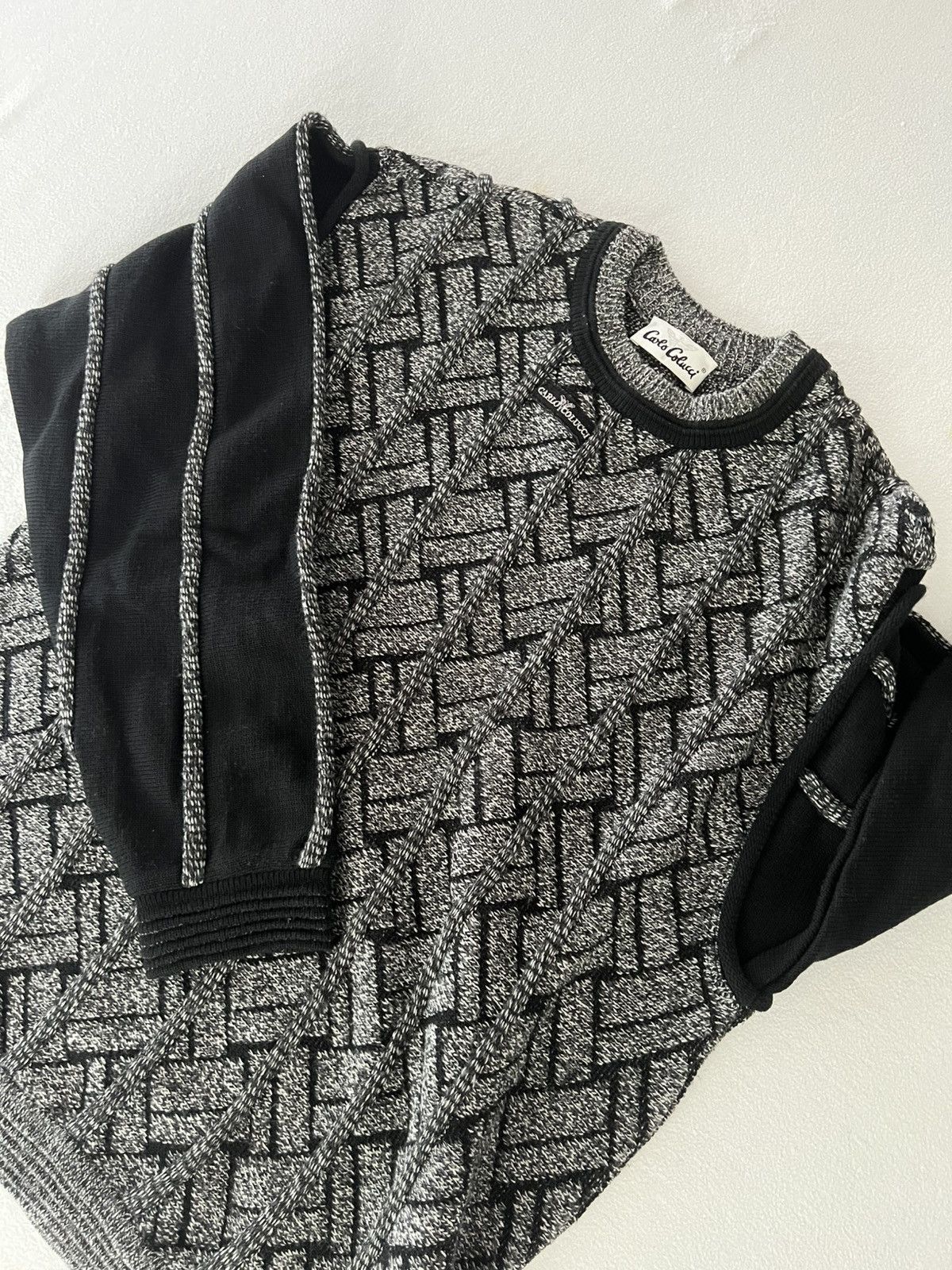Carlo Colucci *RARE* Carlo Colucci knit sweater Size US L / EU 52-54 / 3 - 7 Thumbnail