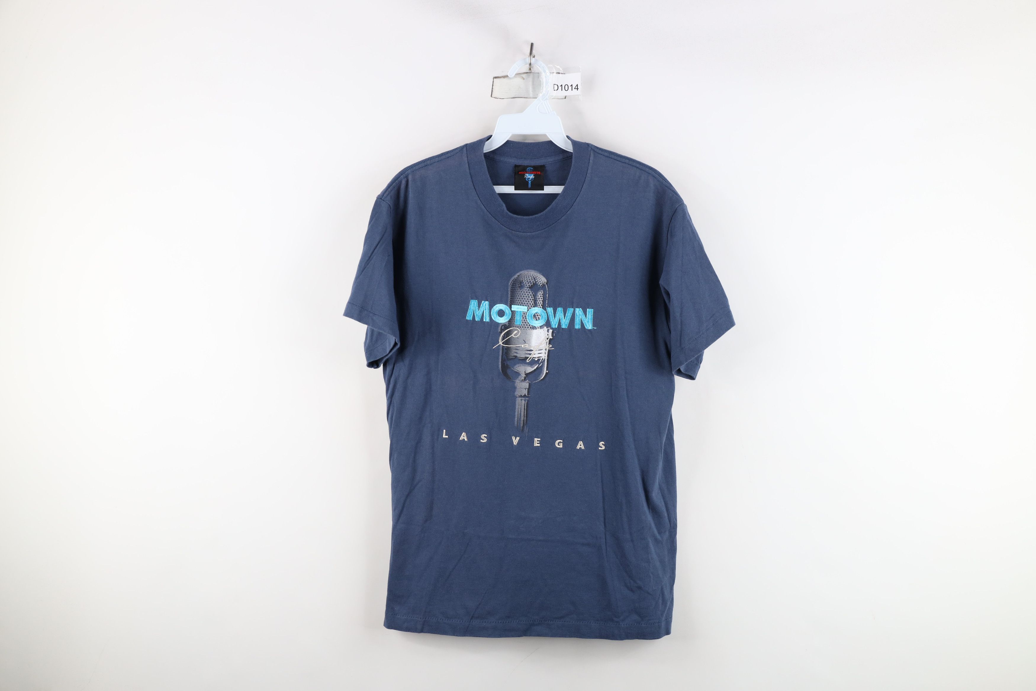 Vintage Vintage 90s Streetwear Motown Cafe Las Vegas T-Shirt Blue Size US S / EU 44-46 / 1 - 1 Thumbnail