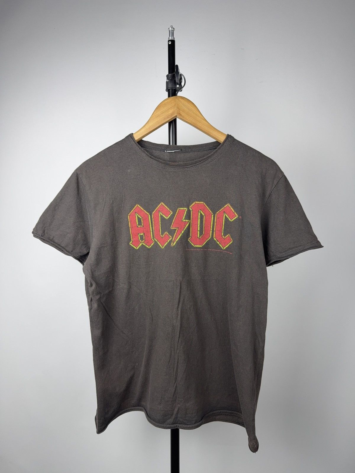 AC/DC AC/DC Vintage Faded Wash 2015 Licensed Rock Band Tee M Size US S / EU 44-46 / 1 - 1 Thumbnail