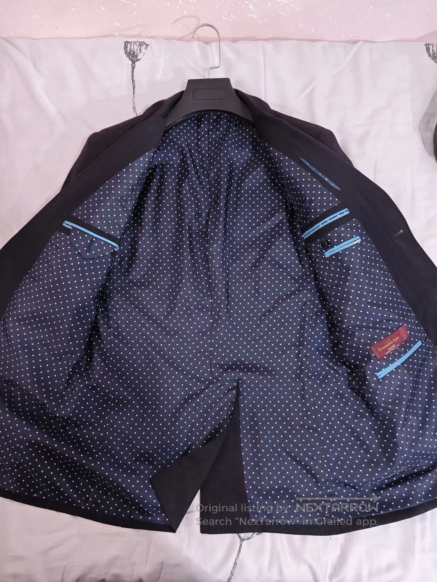 Ermenegildo Zegna Zegna Custom Wool and Linen Suit. Size US M / EU 48-50 / 2 - 6 Thumbnail