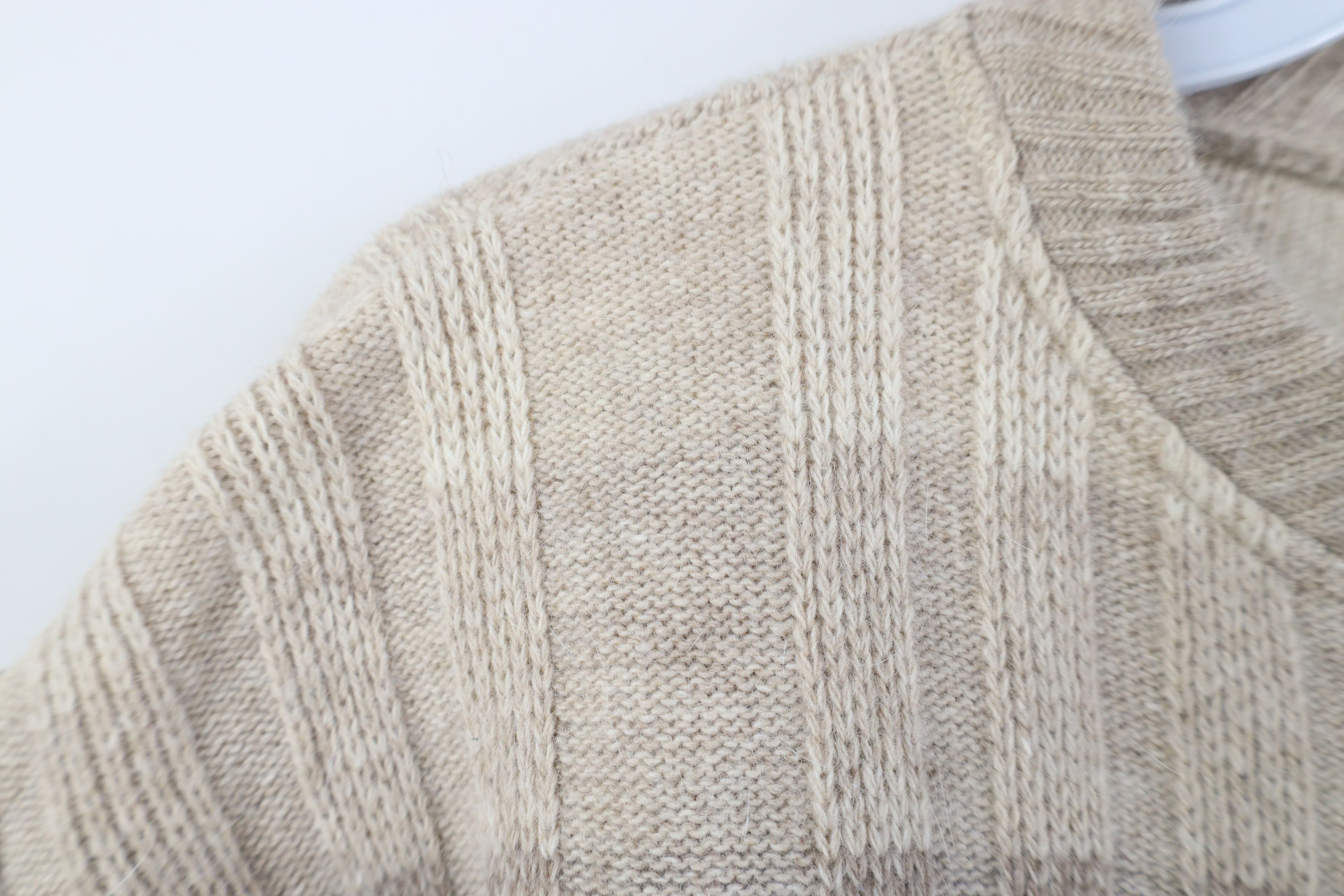 Vintage Vintage 70s Streetwear Lambswool Ribbed Sweater Earth Tone Size S / US 4 / IT 40 - 6 Thumbnail