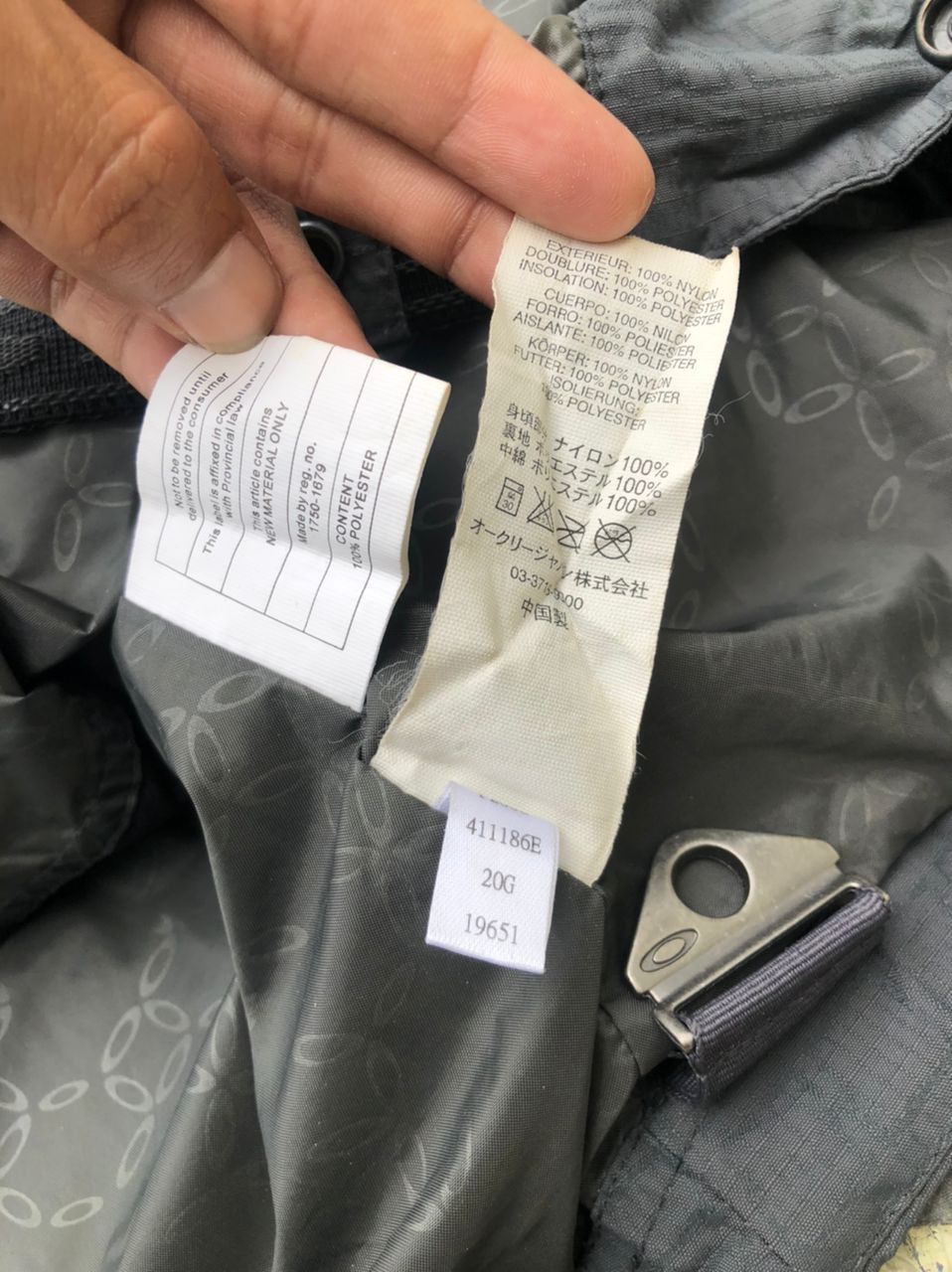 Oakley × Vintage Vintage Oakley Thinsulate Center Logo Jacket Size US L / EU 52-54 / 3 - 6 Thumbnail