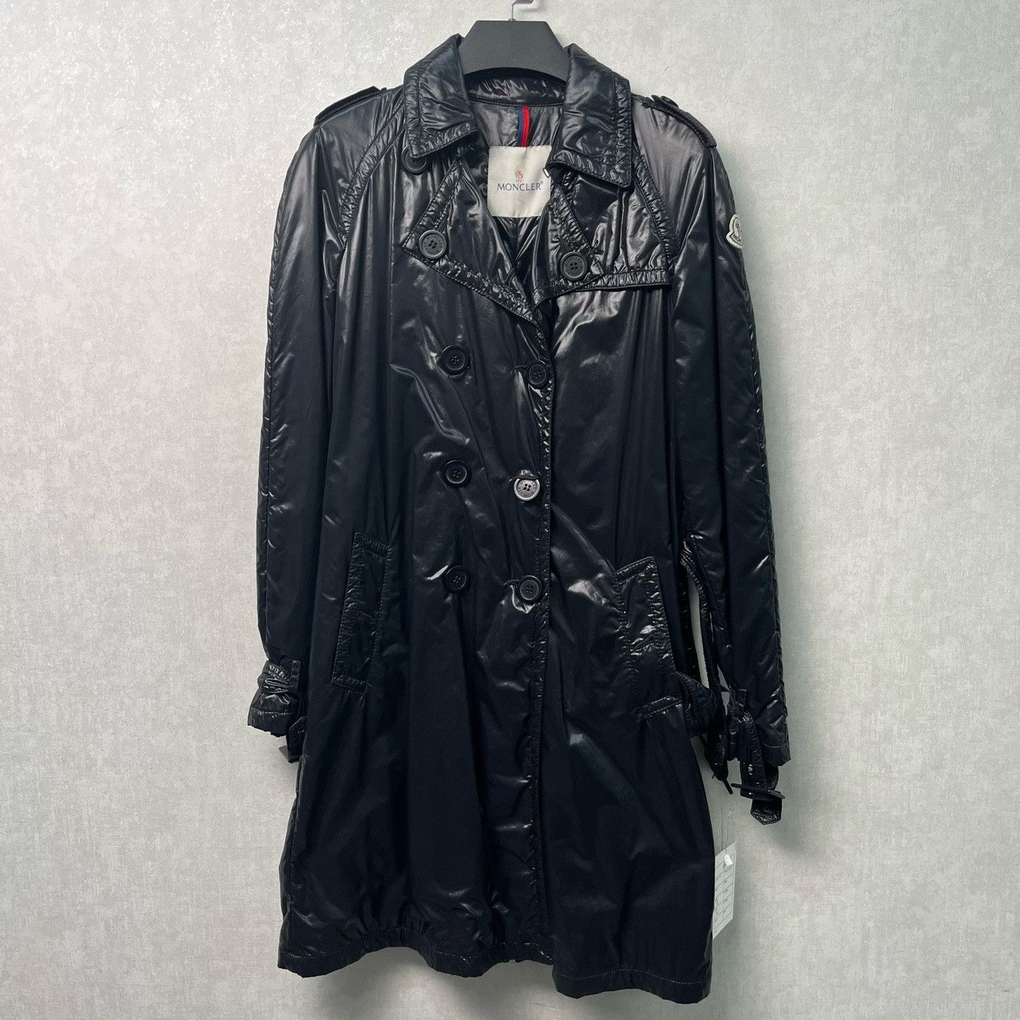 Moncler Moncler Black Mid-Length Women's Trench Size XS / US 0-2 / IT 36-38 - 1 Thumbnail