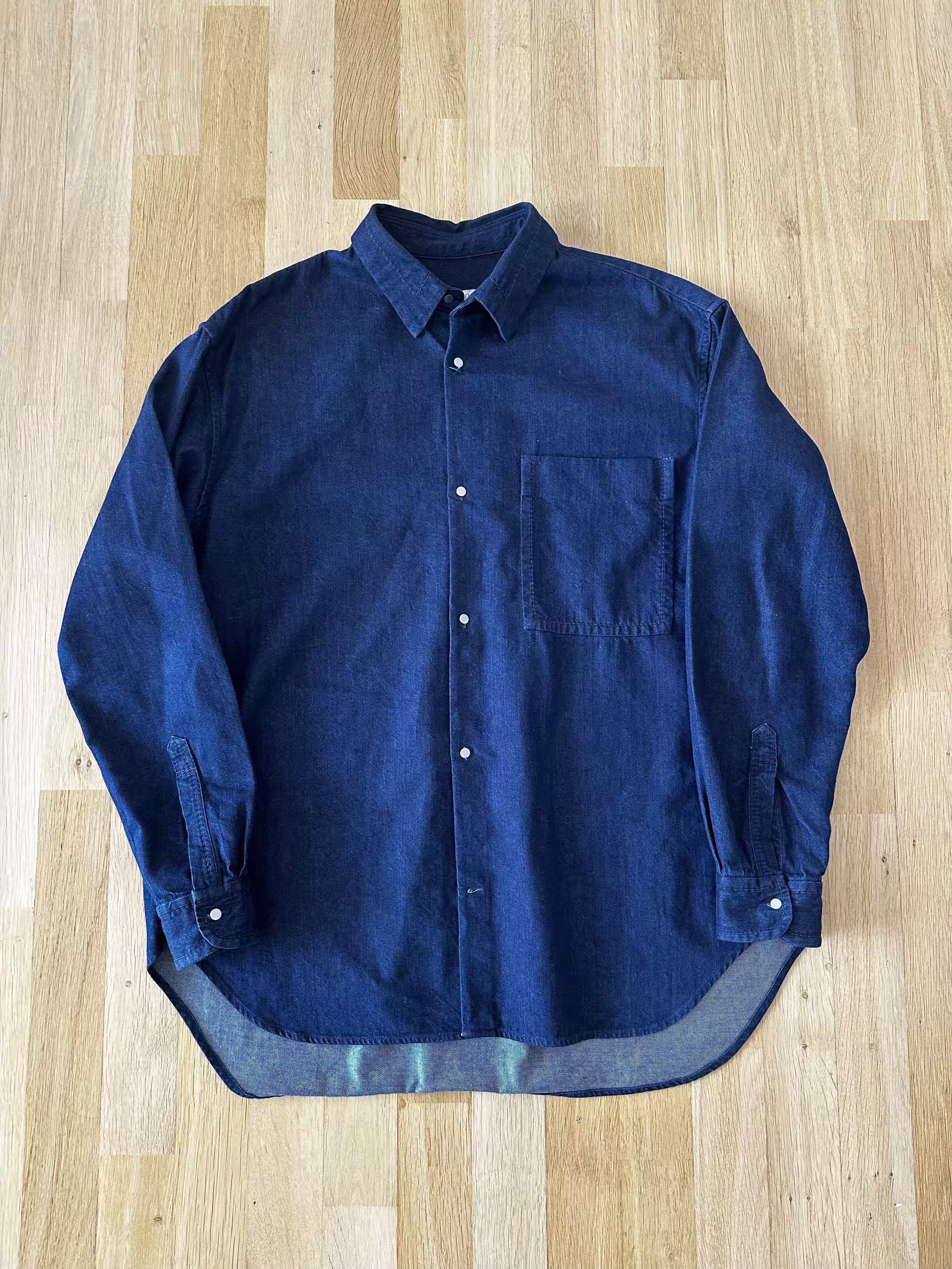 Seya DENIM OVERSHIRT Size US XL / EU 56 / 4 - 4 Thumbnail