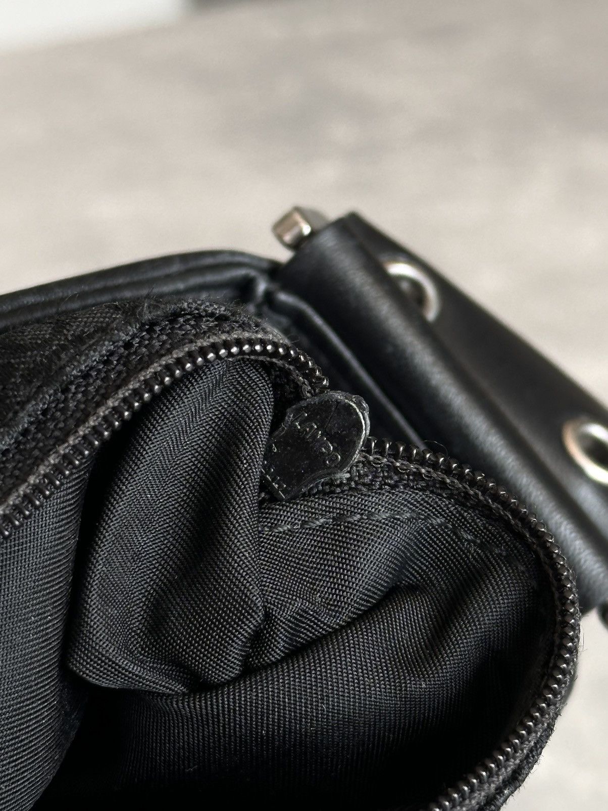 Dior DIOR Street Chic Columbus Evening Black Leather Shoulder Bag Size ONE SIZE - 24 Thumbnail