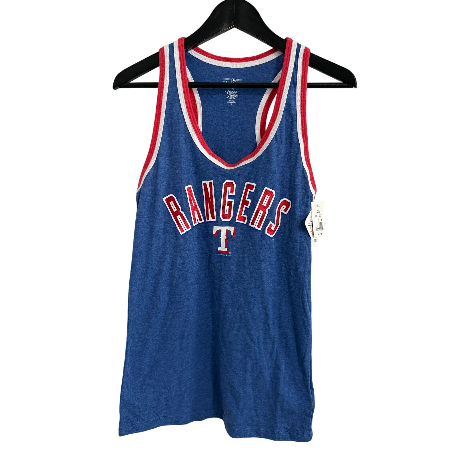 MLB NWT Texas Rangers Women's Tank Top Size Small Size S / US 4 / IT 40 - 1 Thumbnail