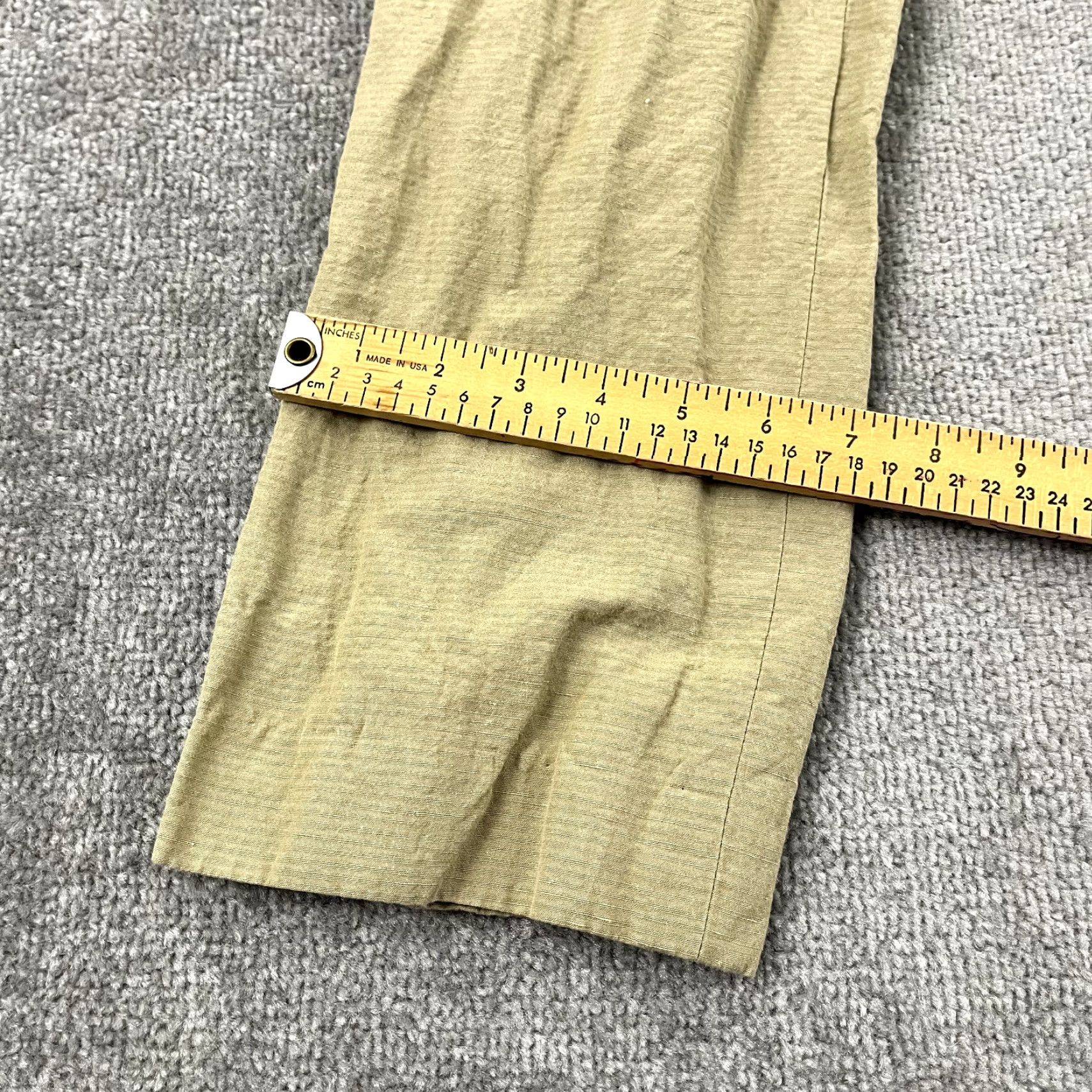 Vintage VINTAGE Spier & Mackay Men's Pants Size 38 x 32 Brown Linen Blend Slim Trousers Casual Business Size US 38 / EU 54 - 7 Thumbnail