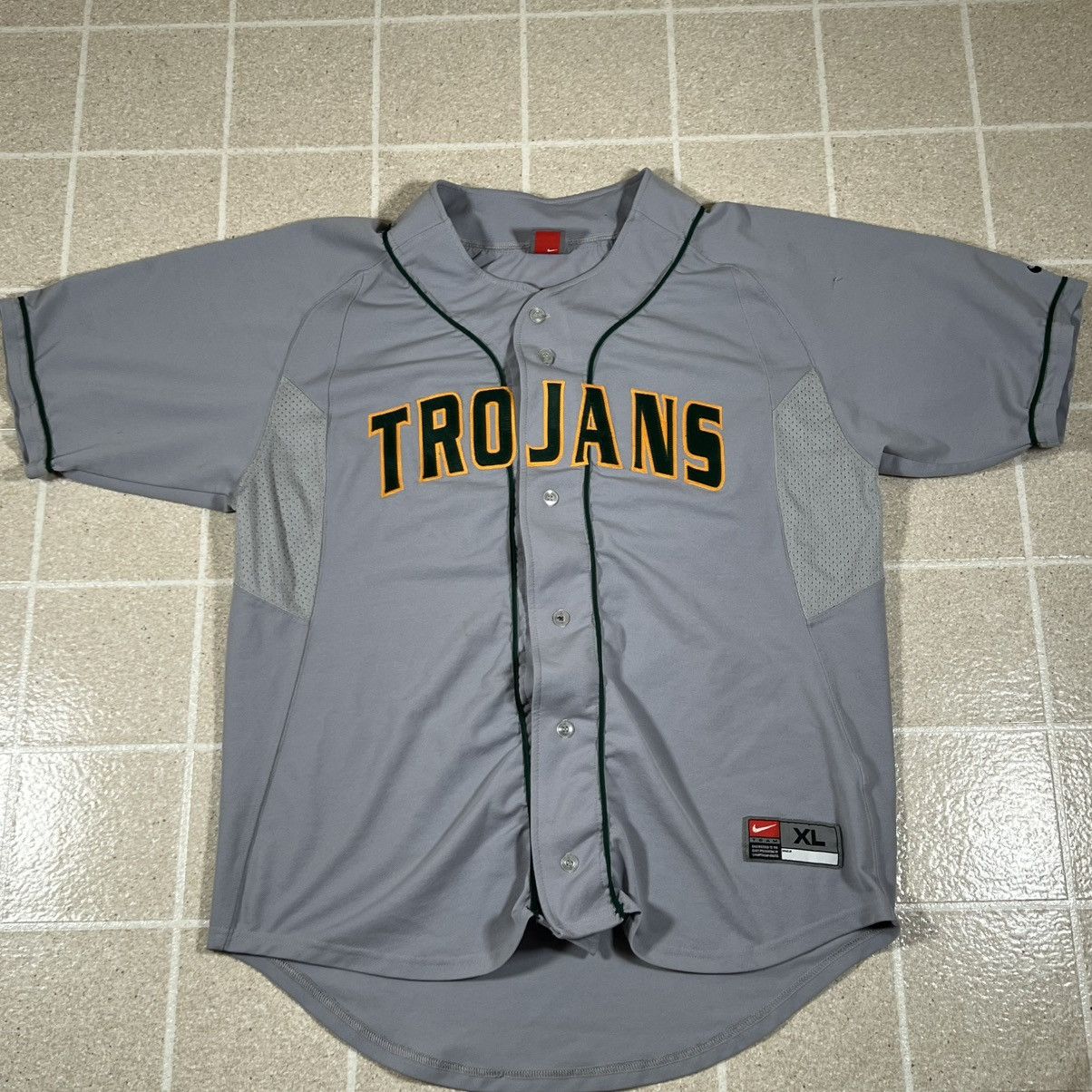 Nike Vintage USC Trojans College Baseball Nike Team Jersey sz XL Size US XL / EU 56 / 4 - 1 Thumbnail