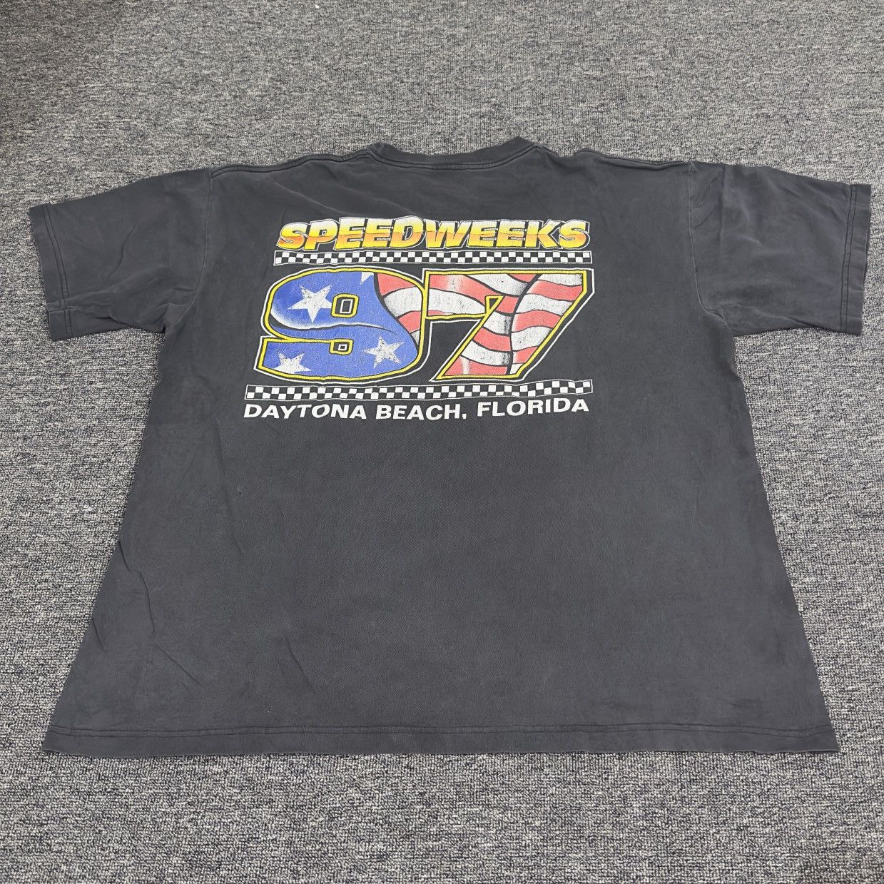NASCAR × Vintage Vintage Daytona 500 1997 Tee Size US XL / EU 56 / 4 - 2 Thumbnail