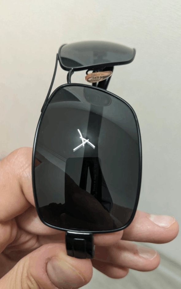 Prada × Vintage PRADA Sunglasses SPR 54I Star Sport Metal Shield Oval Wrap Size ONE SIZE - 4 Thumbnail