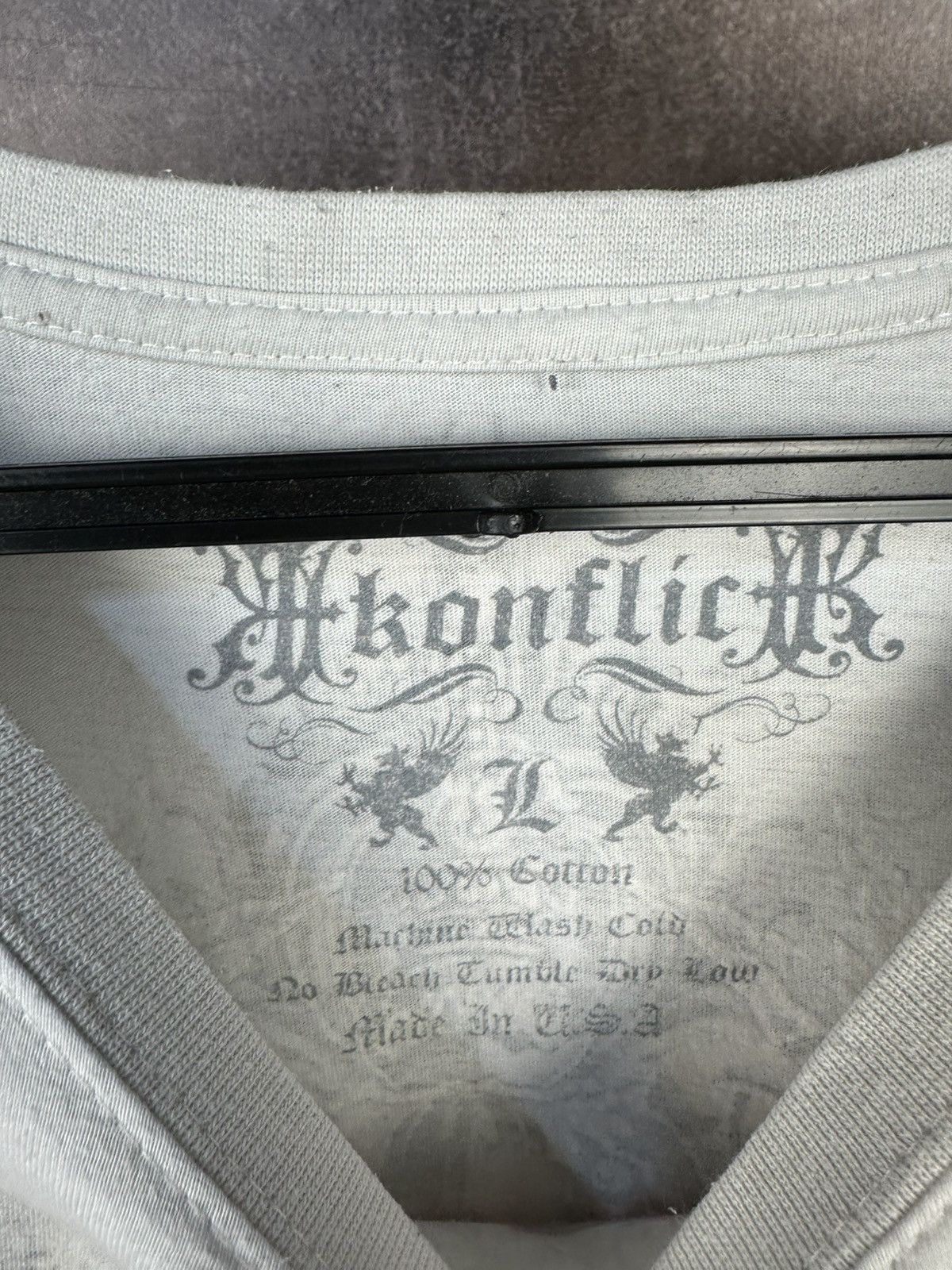 Affliction Vintage Y2K All Over Affliction Graphic Tee Size US L / EU 52-54 / 3 - 6 Thumbnail