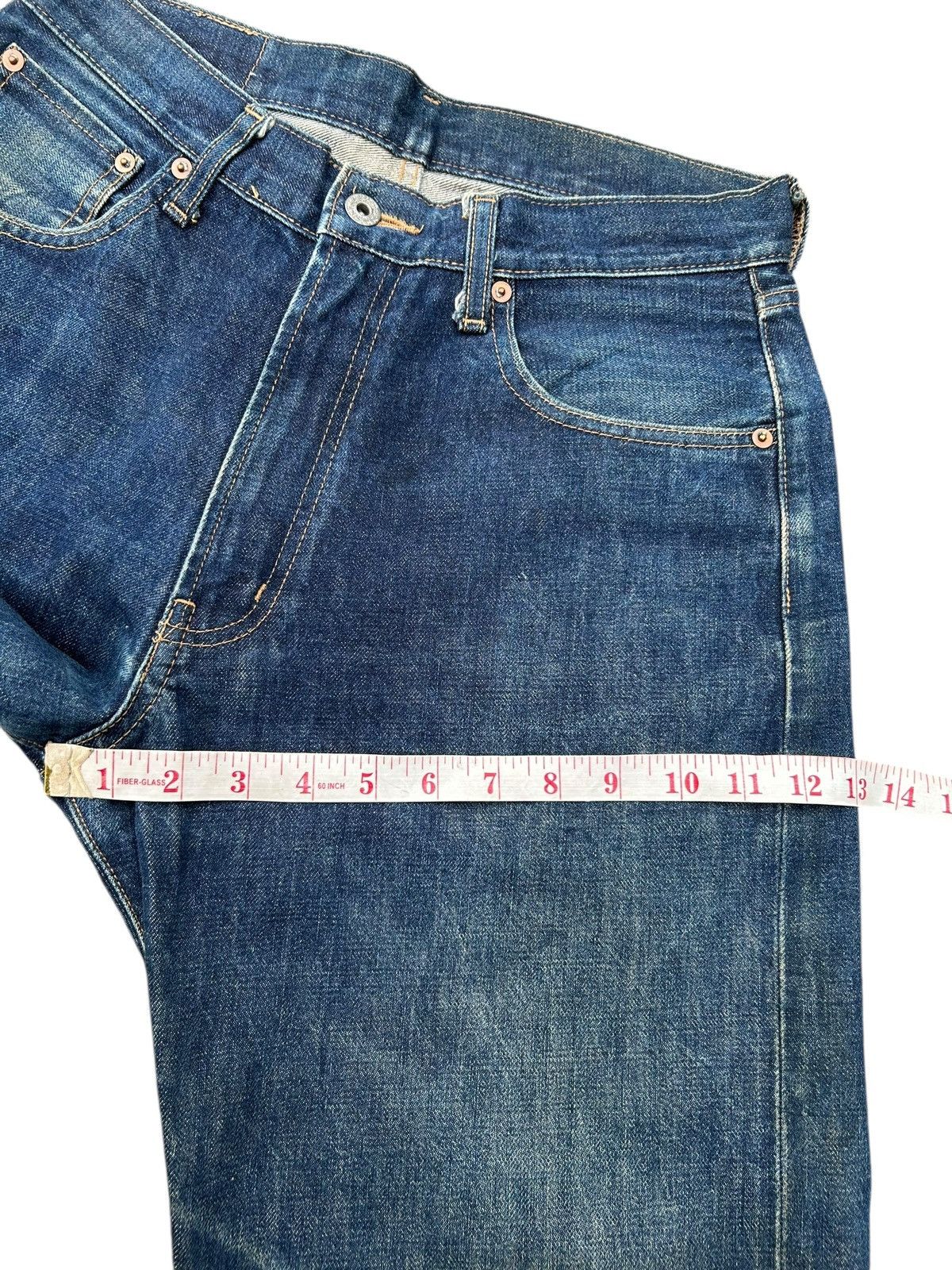 Kapital Vintage Japanese Brand UCW Selvedge Baggy Denim Jeans Size US 30 / EU 46 - 14 Thumbnail